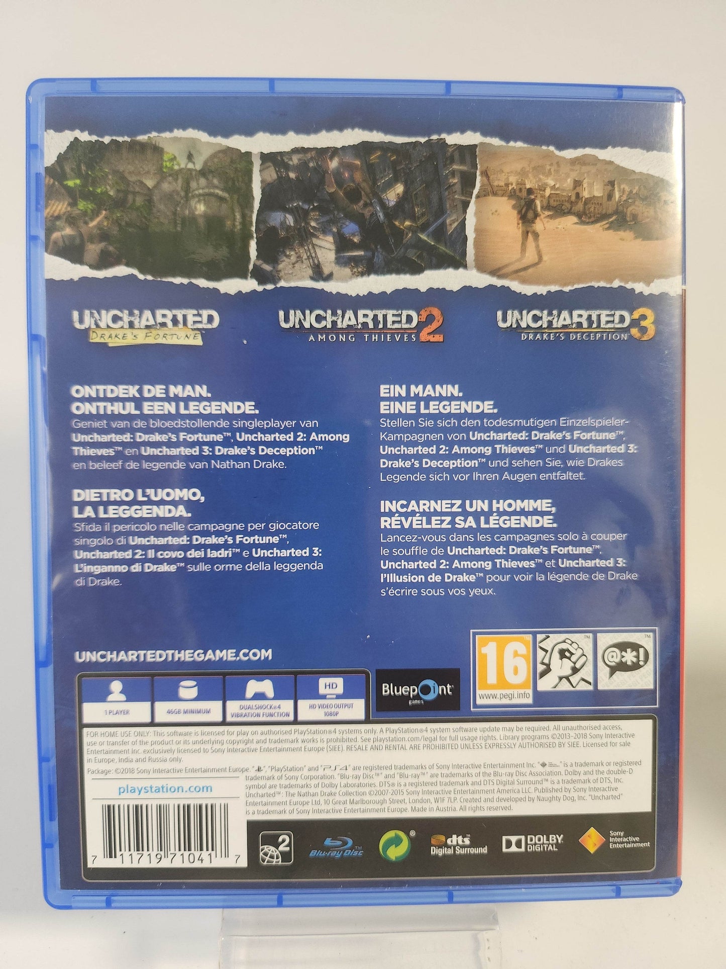 Uncharted the Nathan Drake Collection Playstation 4 - Feniks Gameshop