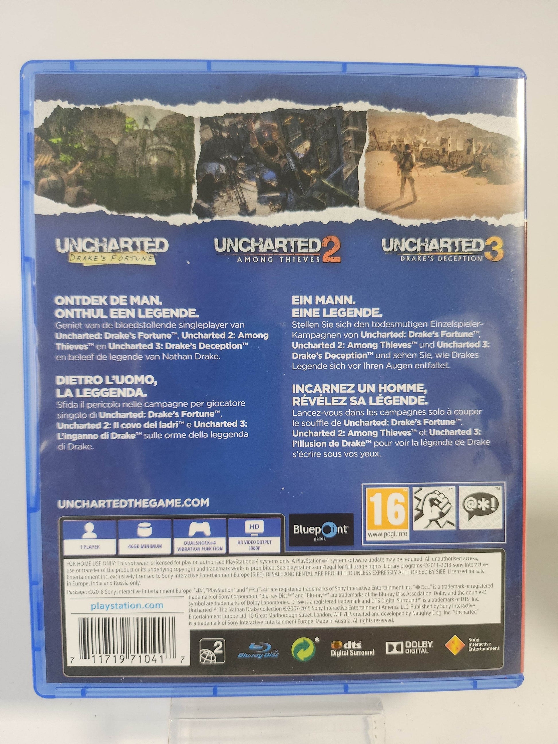 Uncharted the Nathan Drake Collection Playstation 4 - Feniks Gameshop