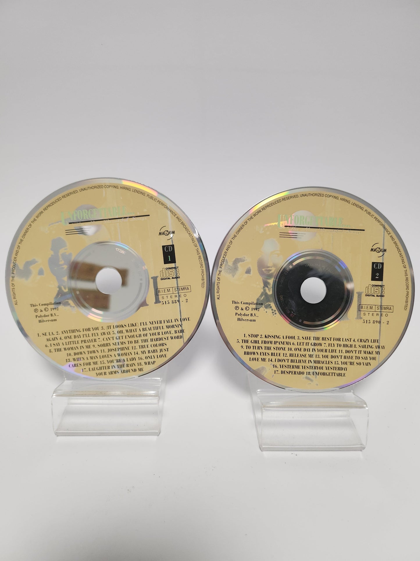 Unforgetable: the Most Beautiful Songs CD - Cd