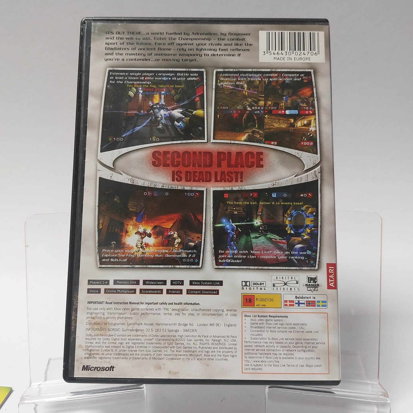 Unreal Championship Xbox Original - Feniks Gameshop