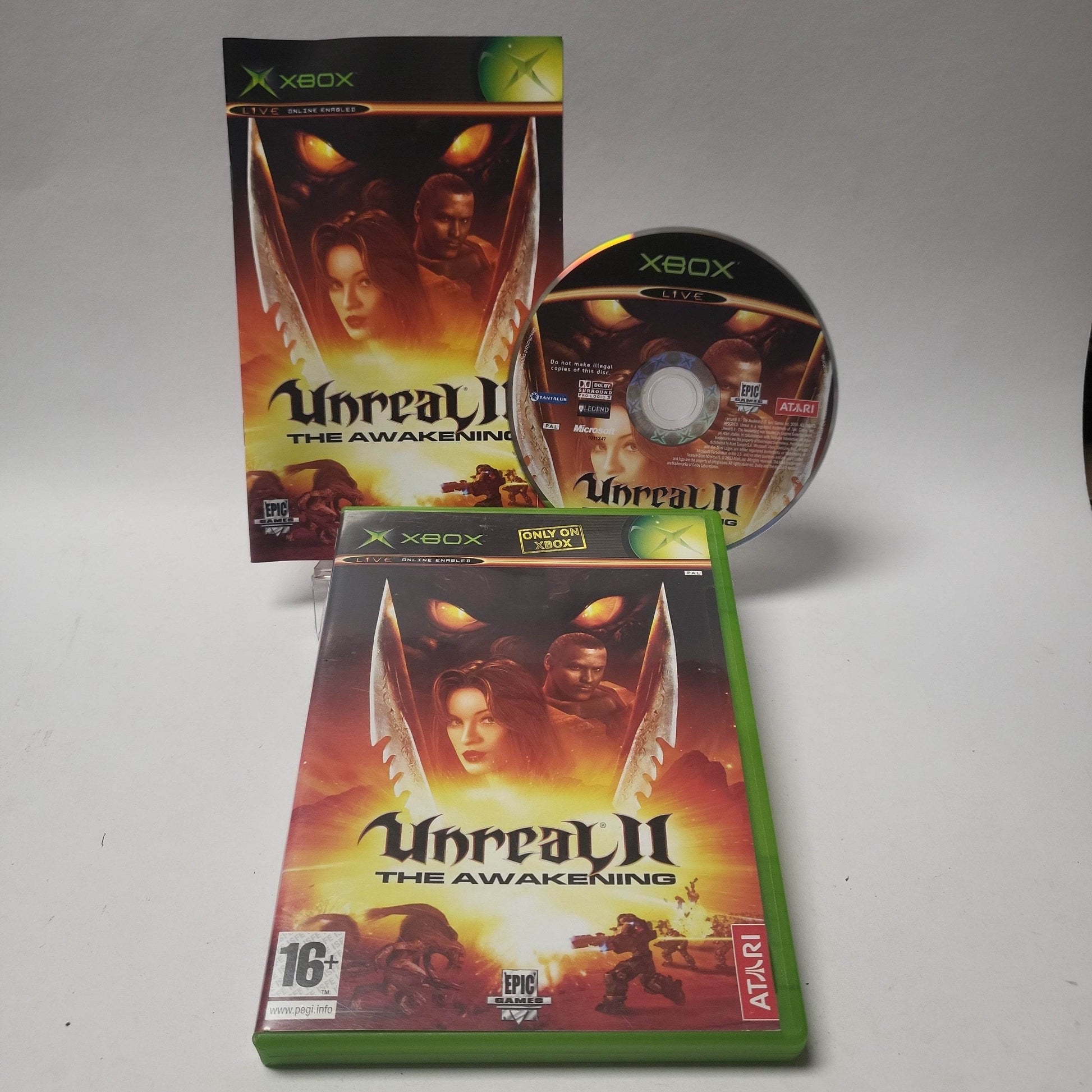 Unreal II the Awakening Xbox Original - Feniks Gameshop