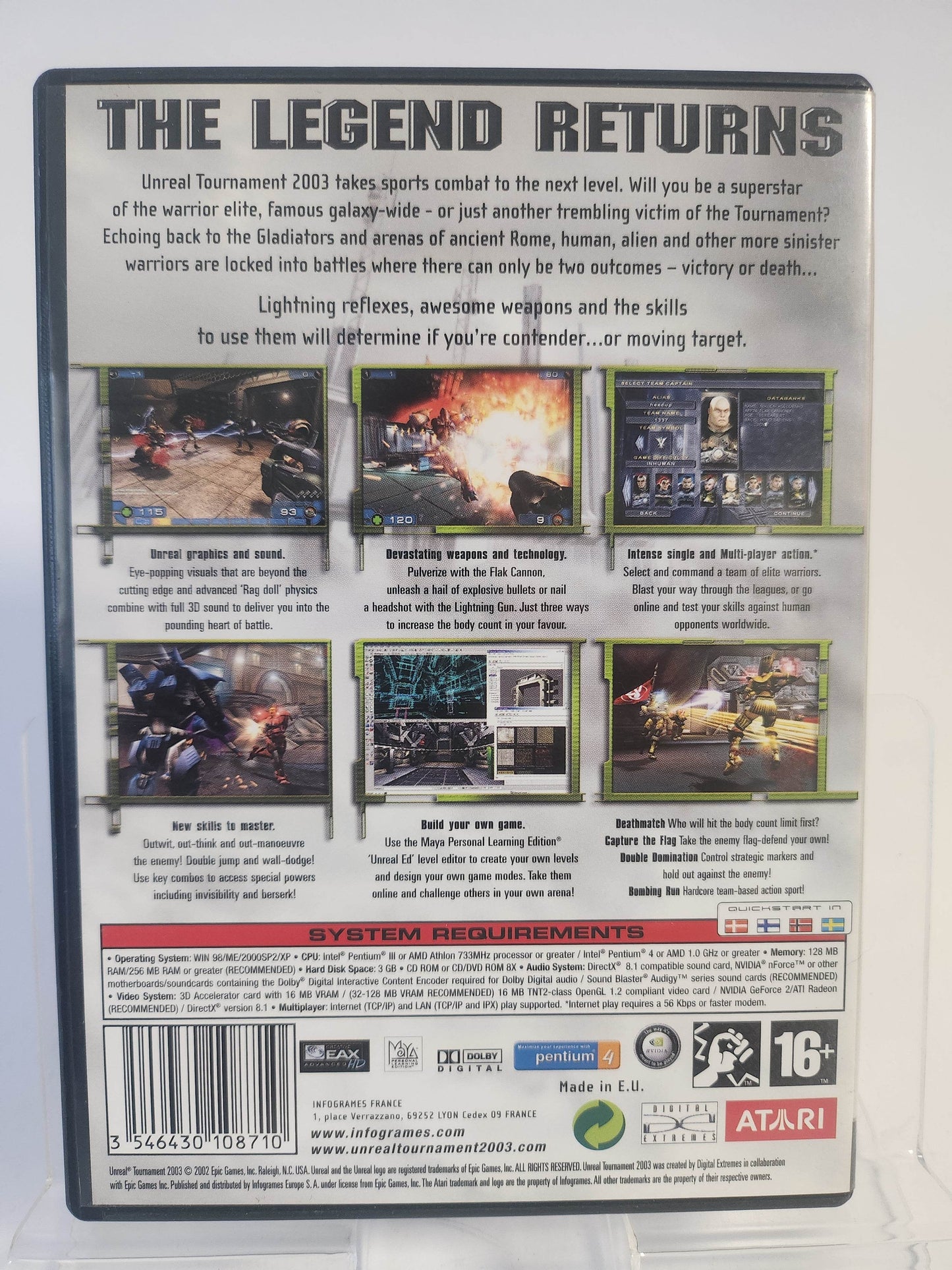 Unreal Tournament 2003 (No Book) PC - Feniks Gameshop