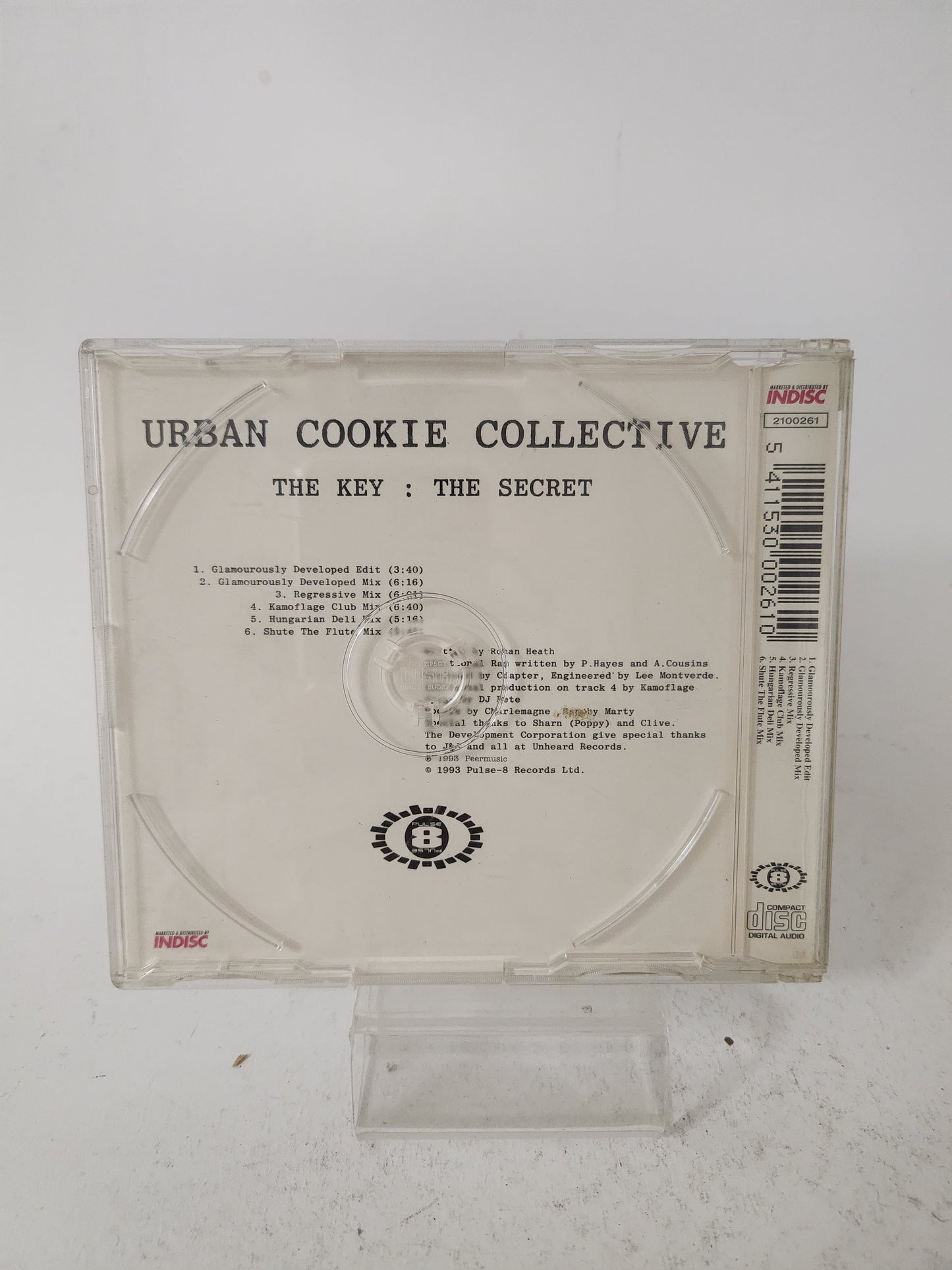 Urban Cookie Collective: the Key the Secret CD Single - CD Single