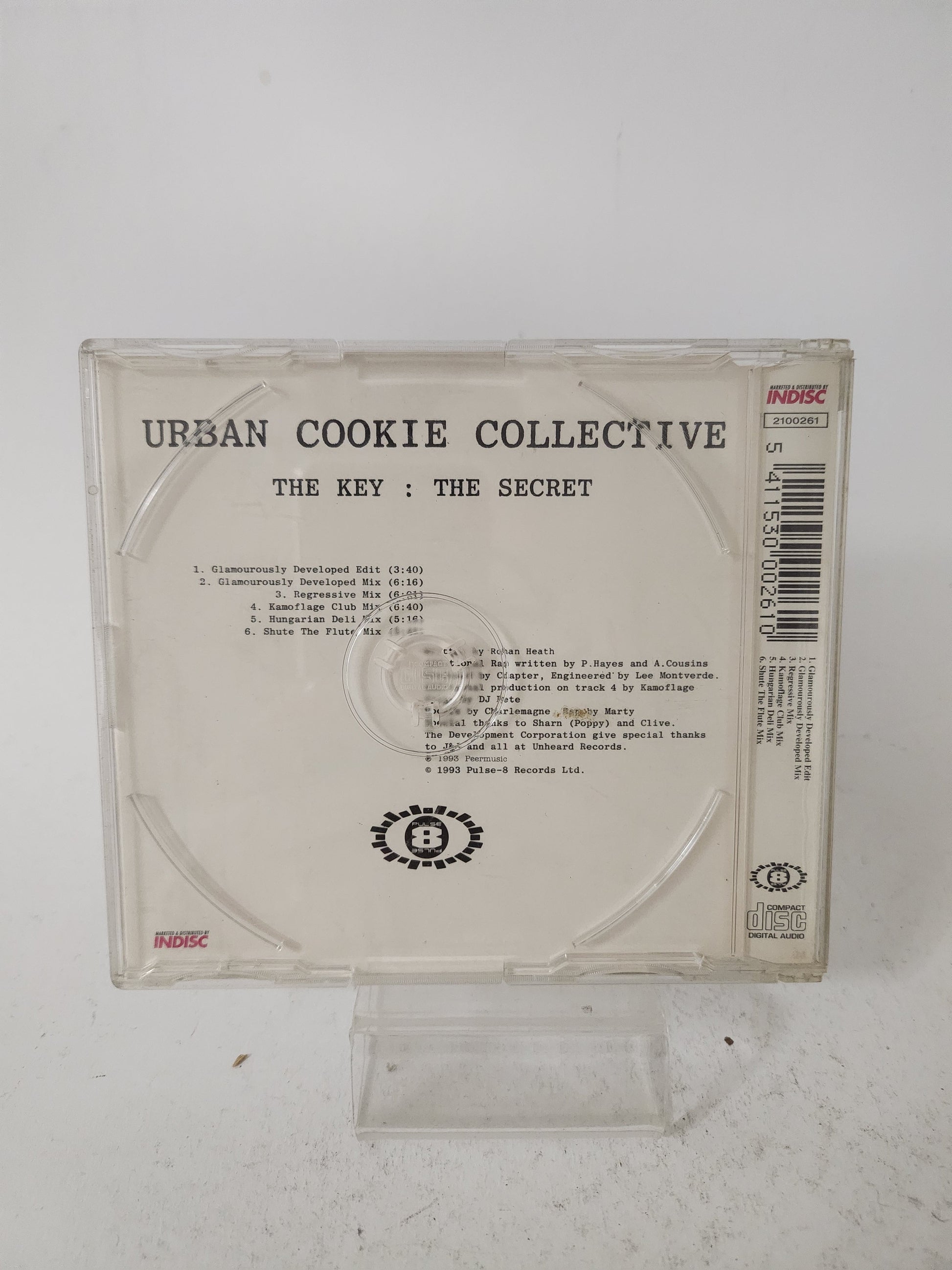 Urban Cookie Collective: the Key the Secret CD Single - CD Single