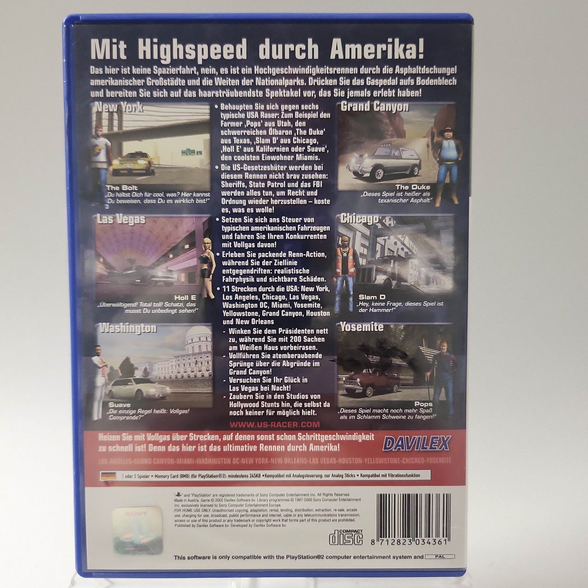 USA Racer Playstation 2 - Feniks Gameshop