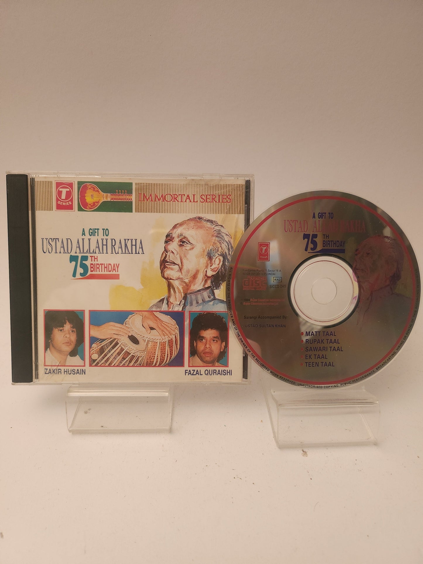 Ustad Allah Rakha: 75th Birthday CD - Cd