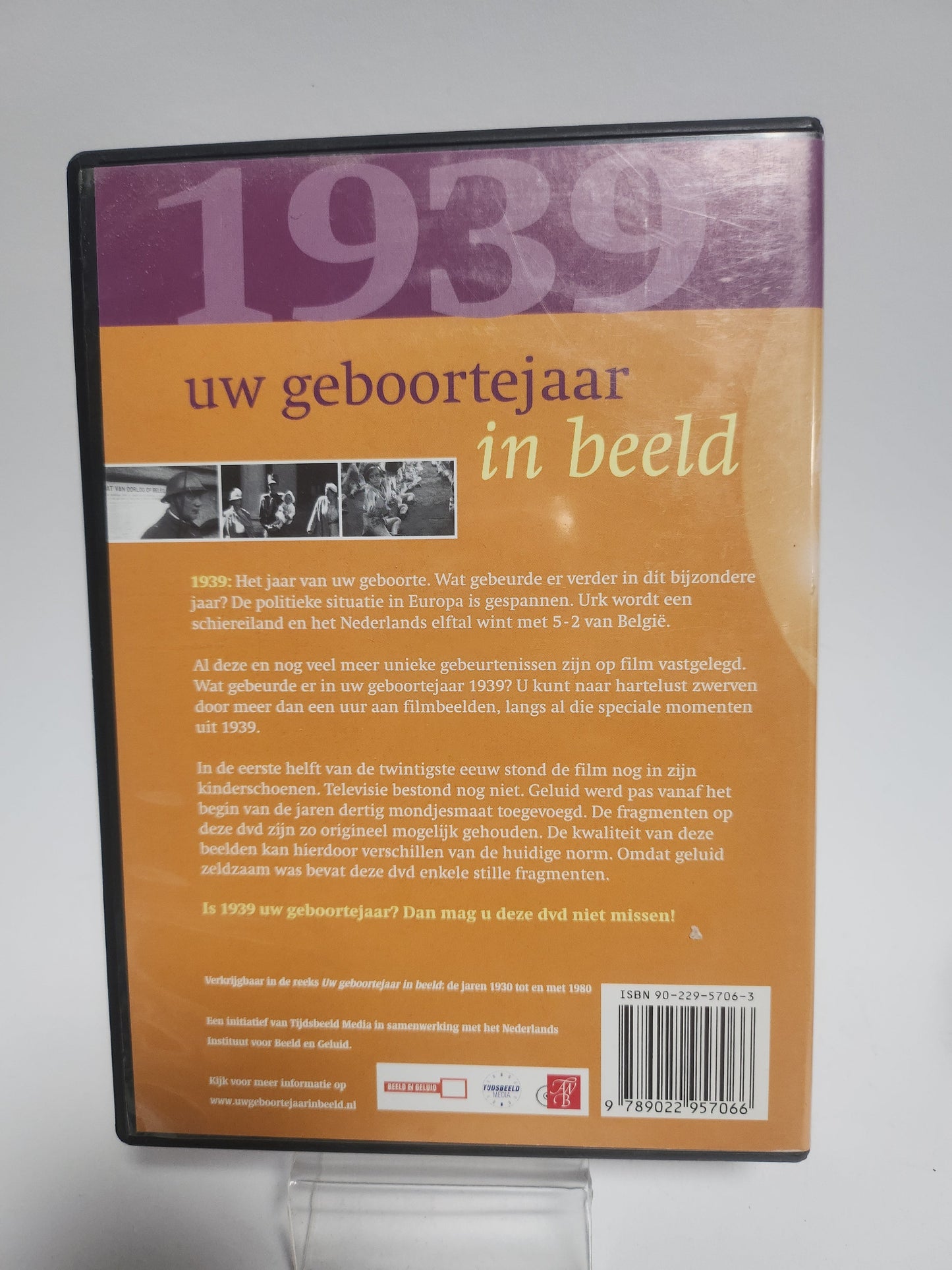 Uw Geboortejaar in Beeld 1939 Dvd - Dvd Volwassenen