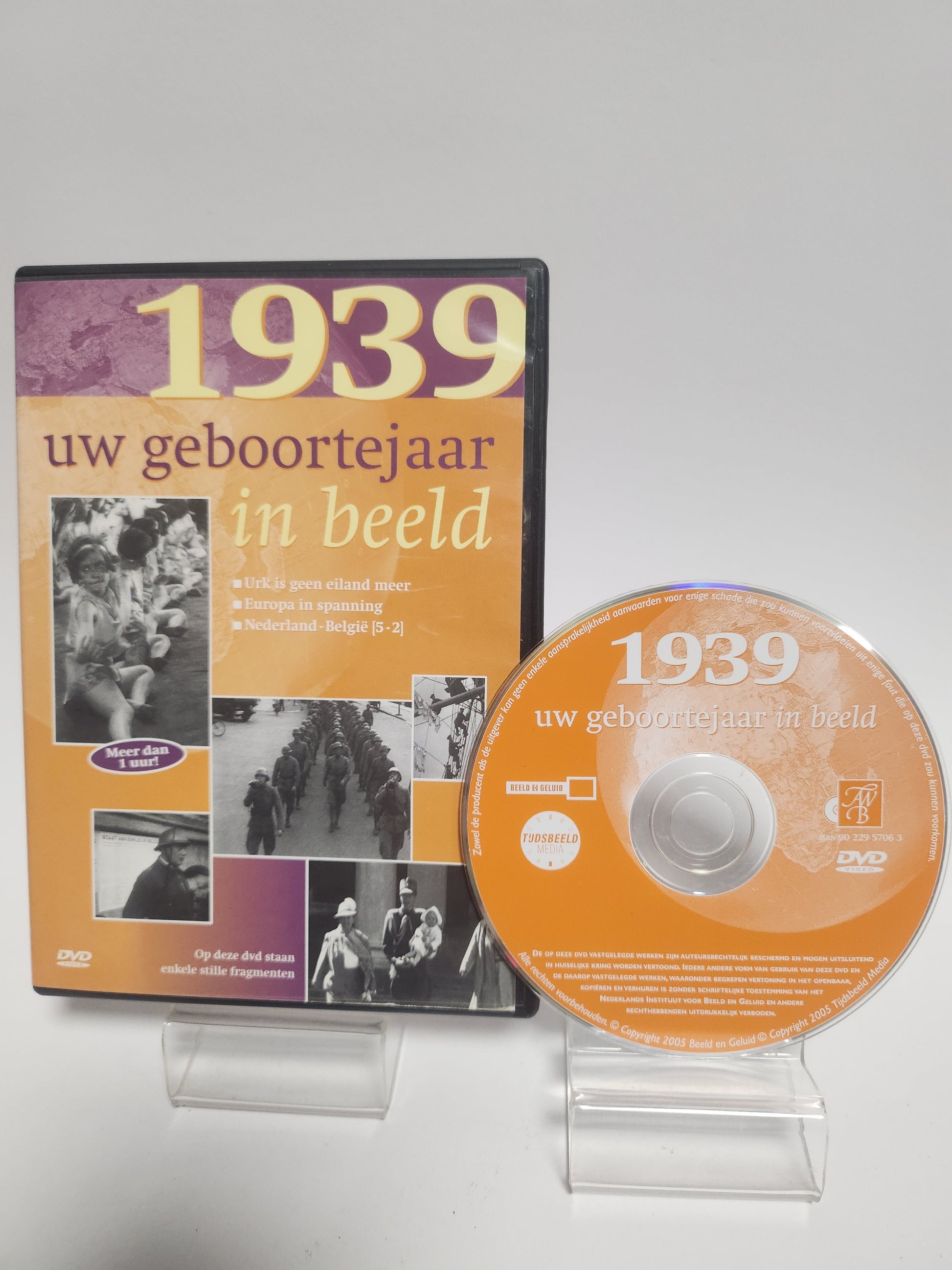 Uw Geboortejaar in Beeld 1939 Dvd - Dvd Volwassenen