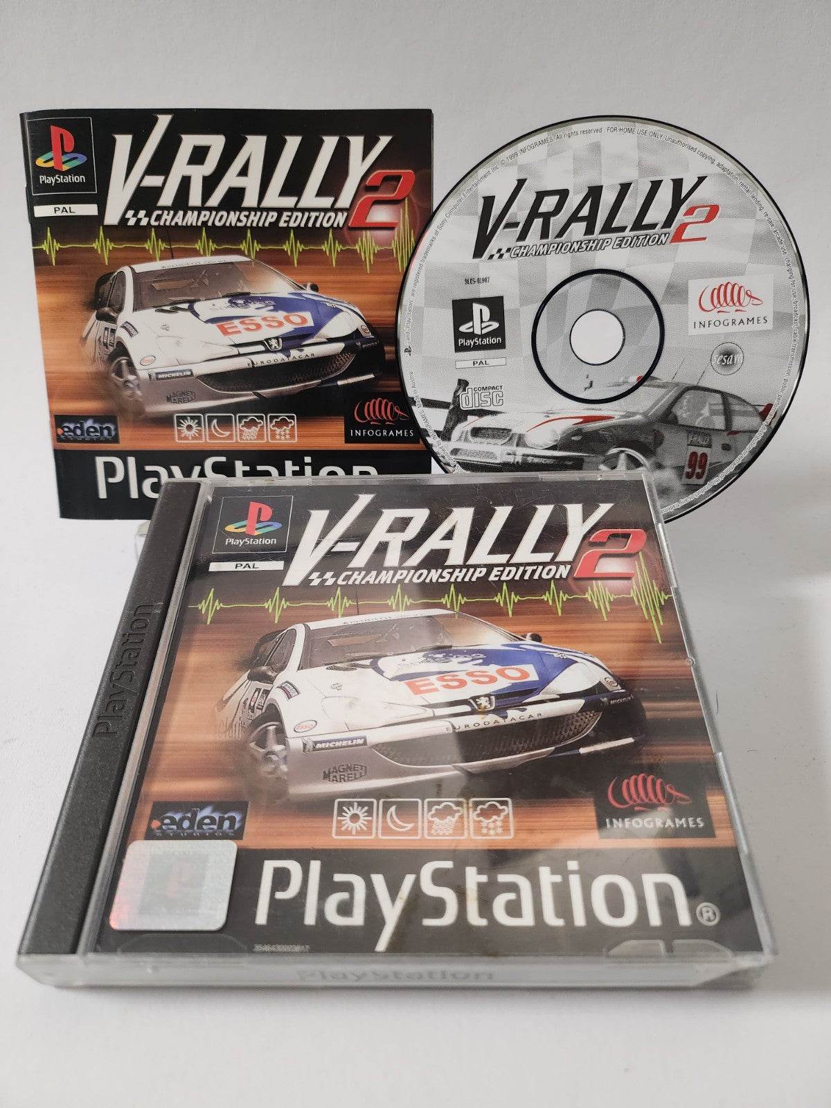 V-Rally 2 Championship Edition Playstation 1 - Feniks Gameshop