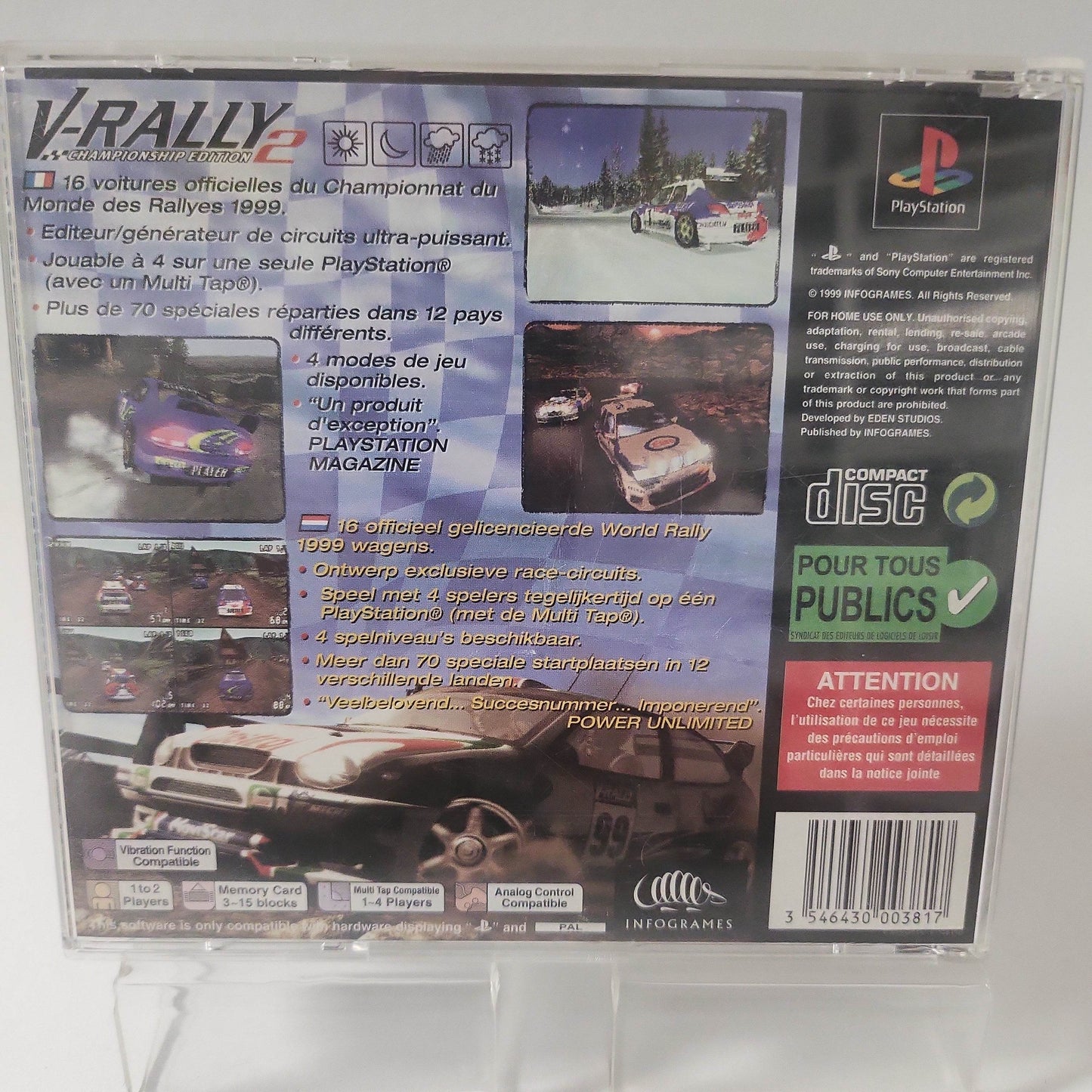 V-Rally 2 Championship Edition Playstation 1 - Feniks Gameshop