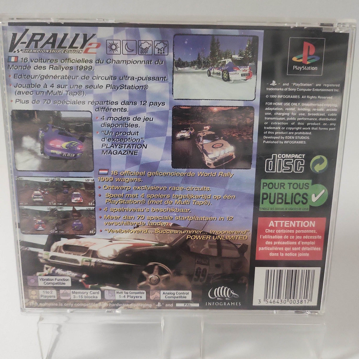 V-Rally 2 Championship Edition Playstation 1 - Feniks Gameshop