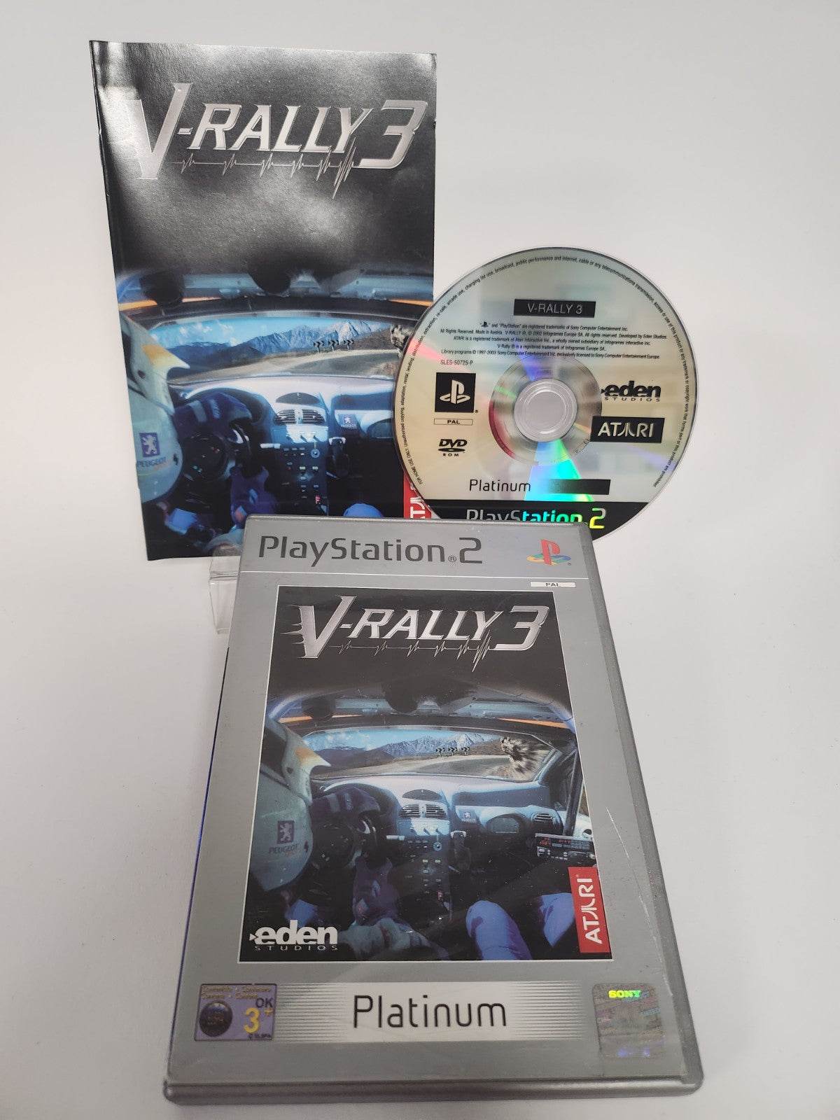V-Rally 3 Platinum Edition Playstation 2 - Feniks Gameshop