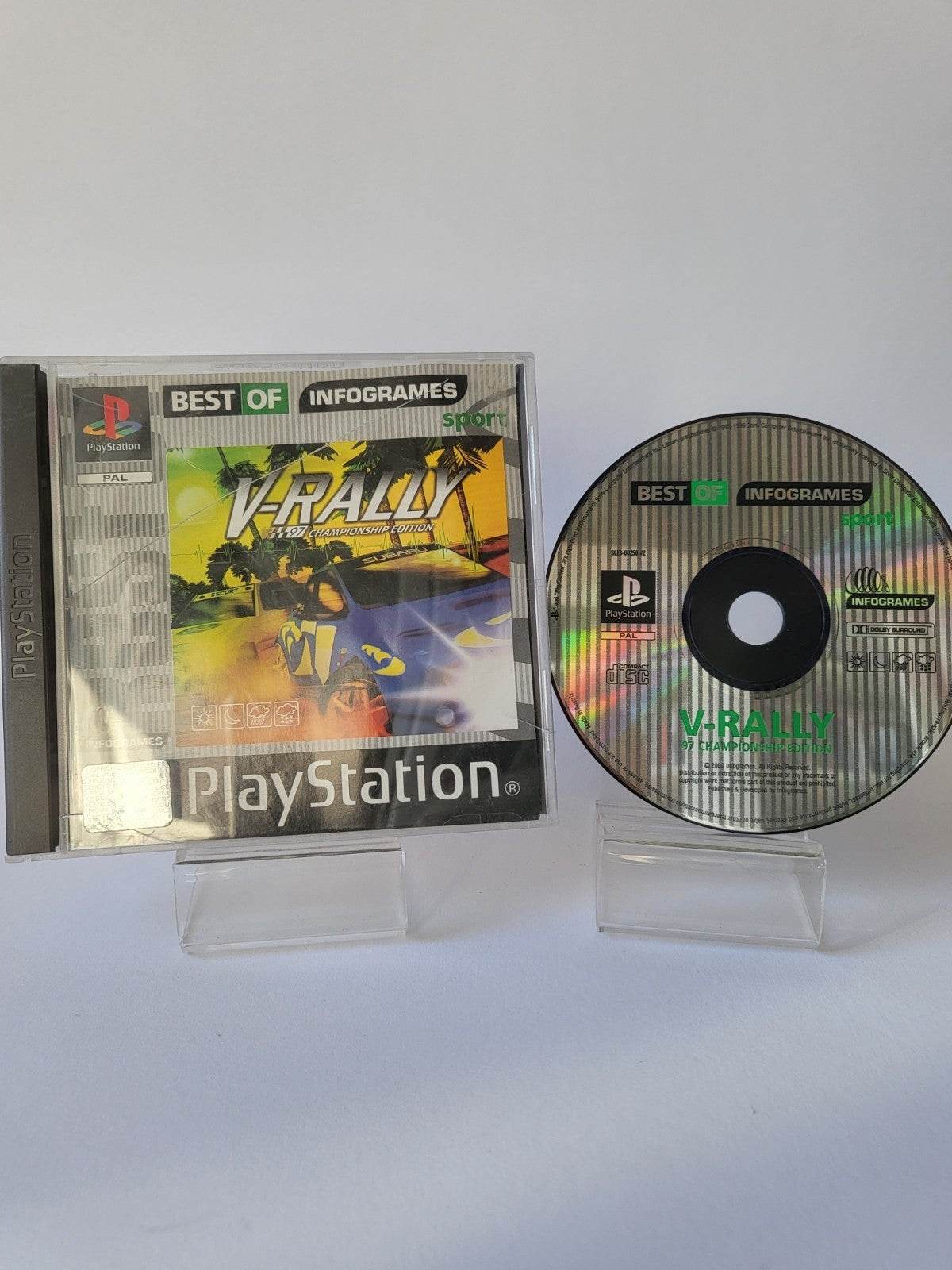 V-Rally (No Book) Playstation 1 - Feniks Gameshop