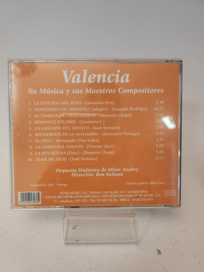 Valencia: Su Musica y sus Maestros Compositores CD - Cd
