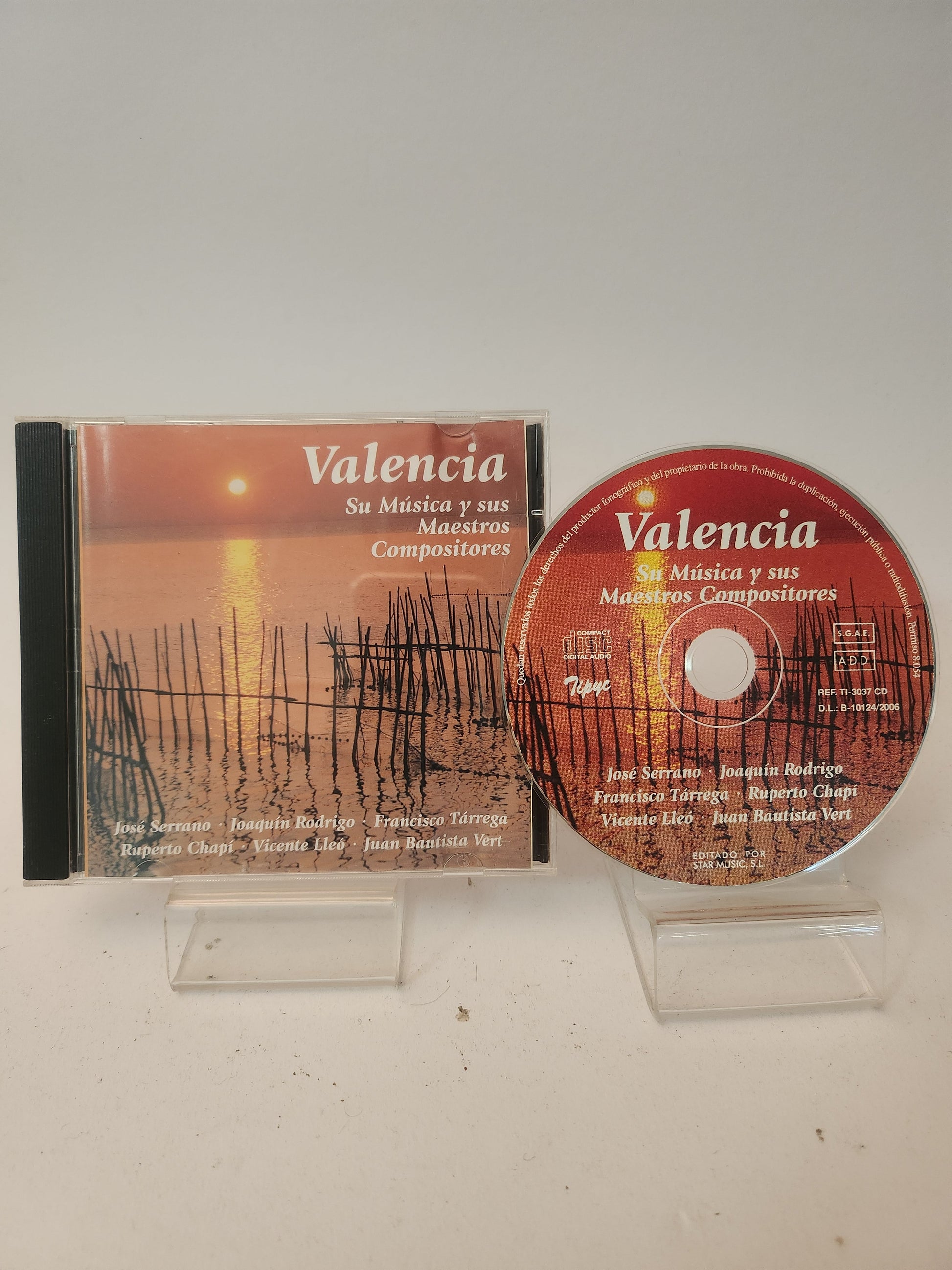 Valencia: Su Musica y sus Maestros Compositores CD - Cd