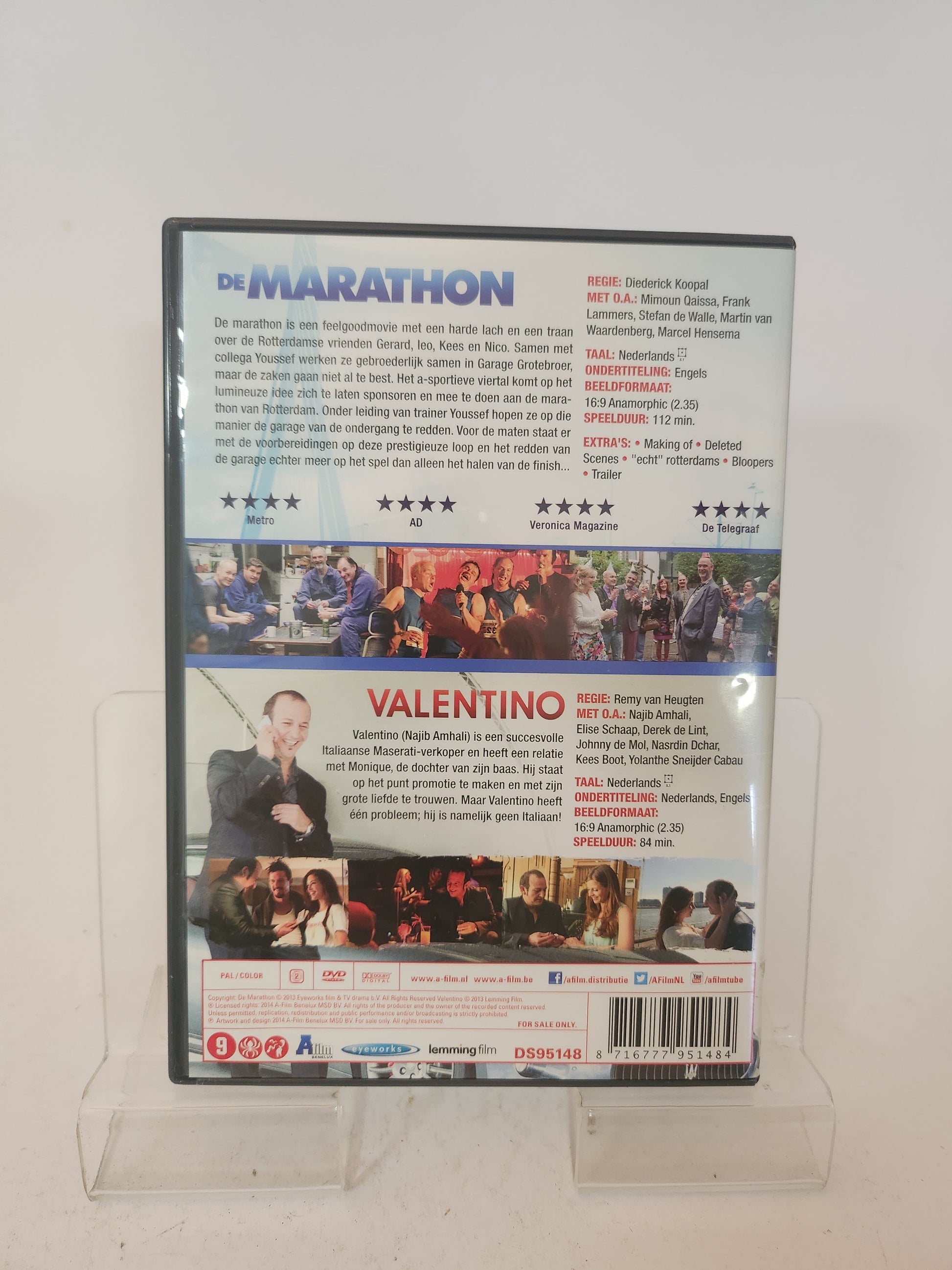 Valentino & de Marathon Dvd Box - Dvd Volwassenen