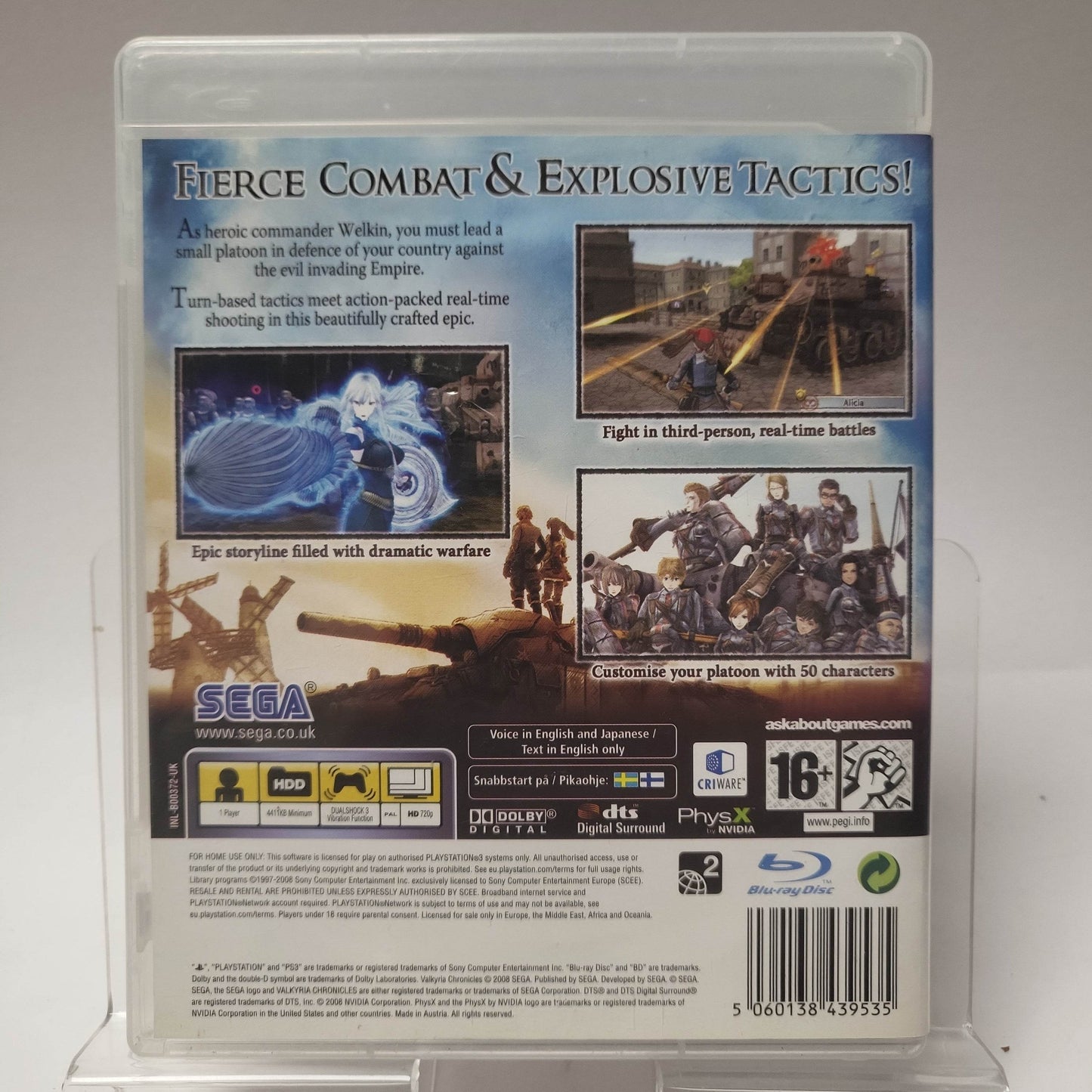 Valkyria Chronicles Playstation 3 - Feniks Gameshop