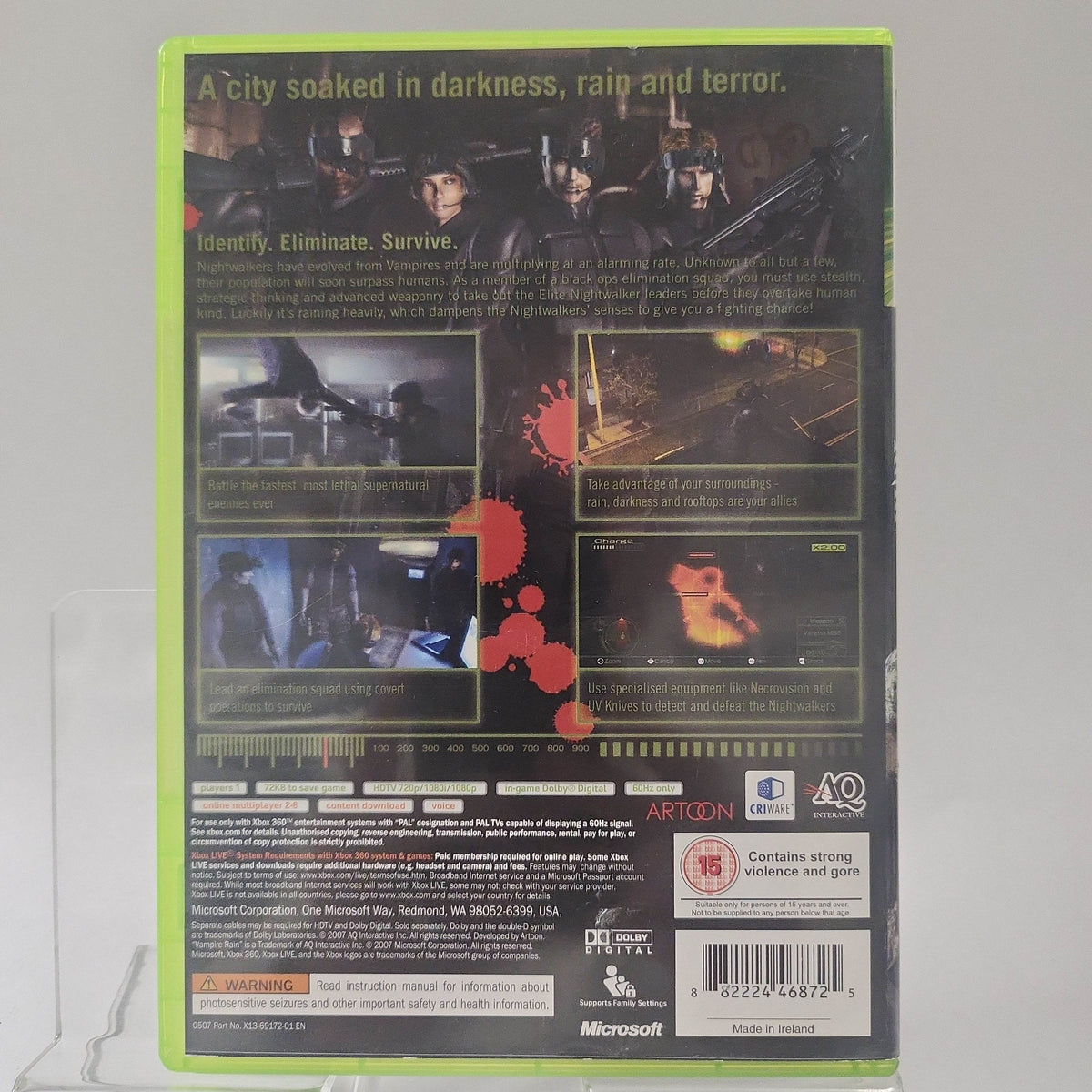 Vampire Rain Xbox 360 - Feniks Gameshop