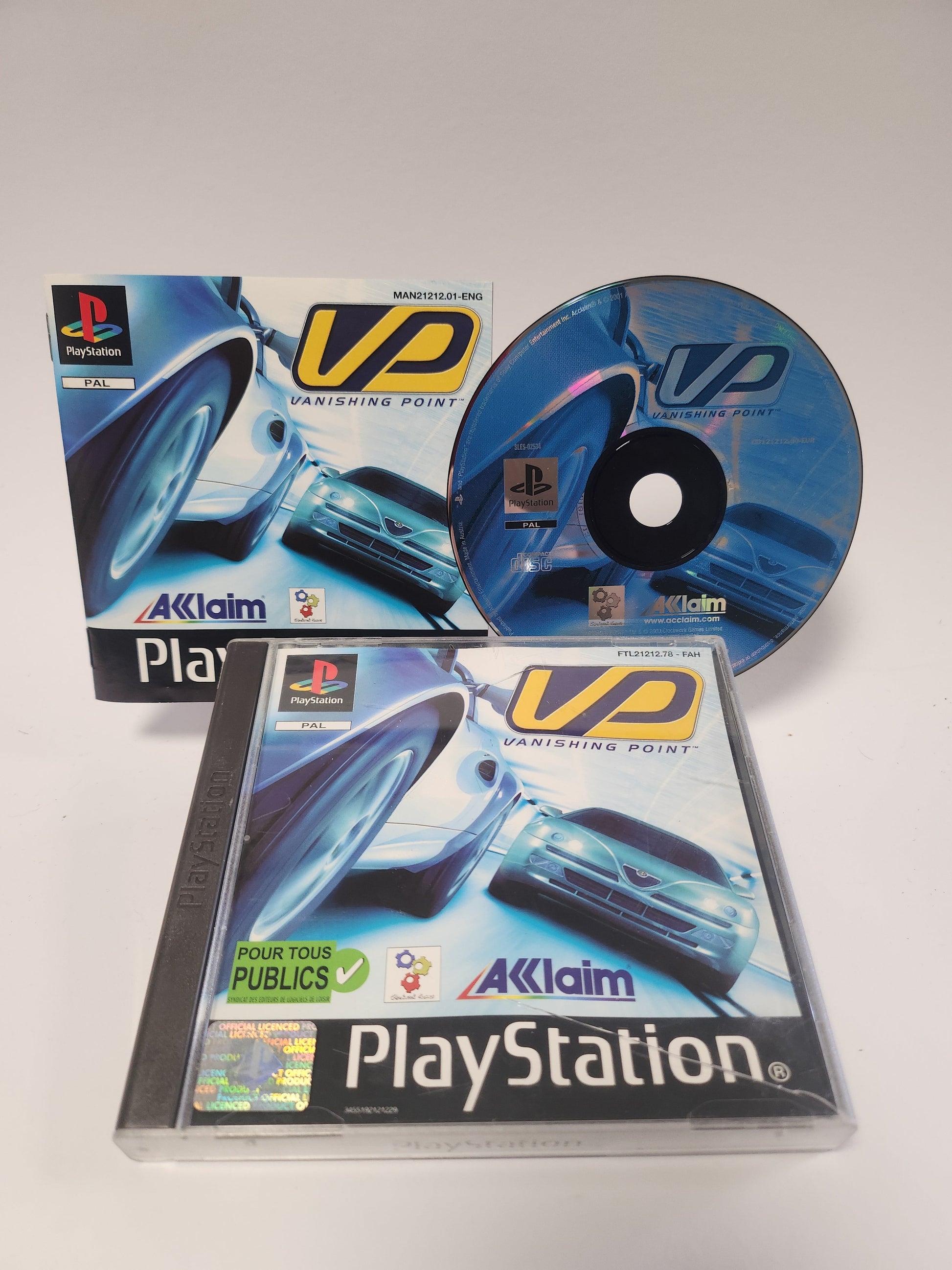Vanishing Point Playstation 1 - Playstation 1 Games