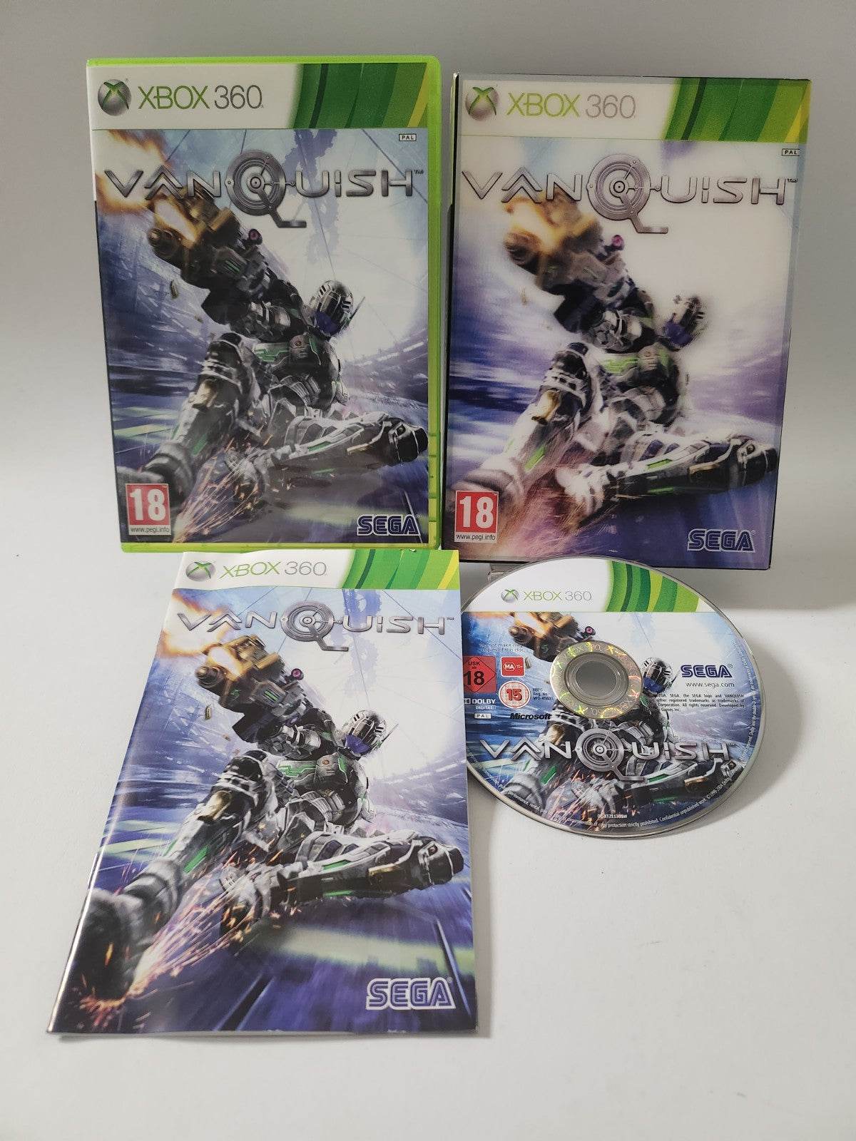 Vanquish + Slipcover Xbox 360 - Feniks Gameshop