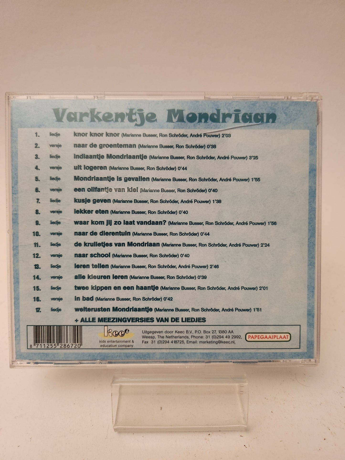 Varkentje Mondiaan CD - Cd