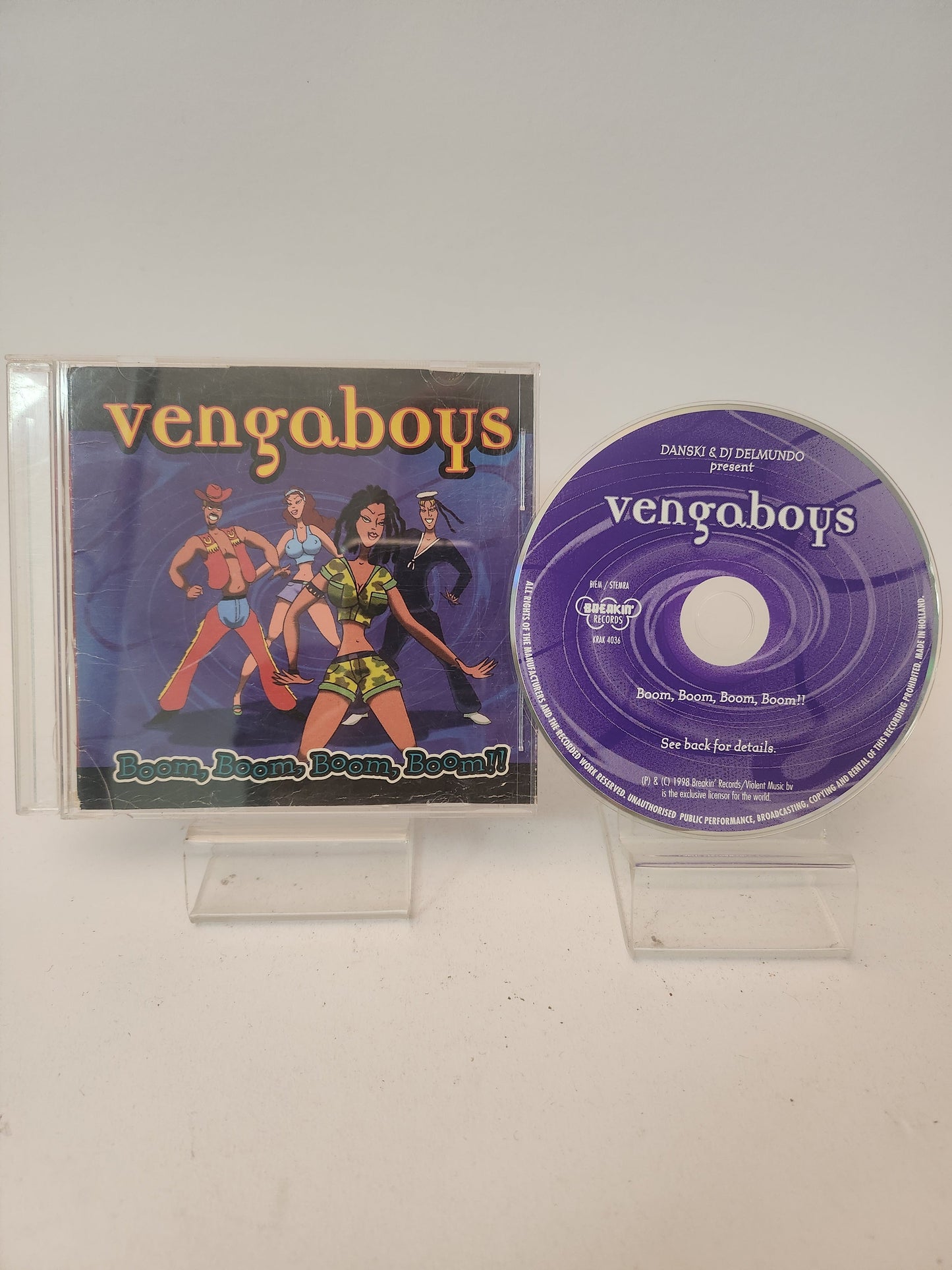 Vengaboys: Boom Boom Boom Boom CD Single - CD Single