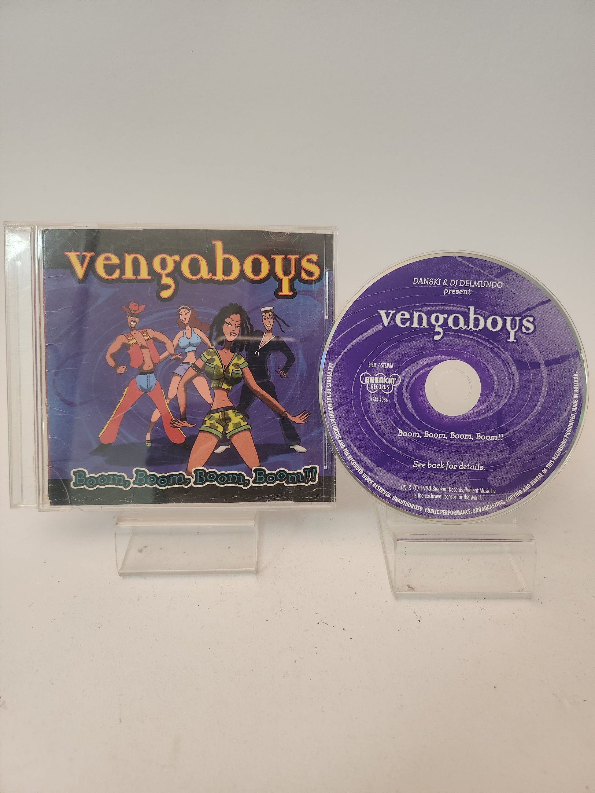 Vengaboys: Boom Boom Boom Boom CD Single - CD Single
