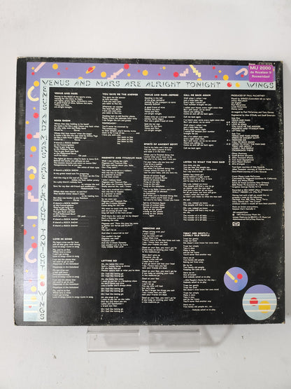 Venus and Mars: Wings LP Vinyl - Lp Vinyl