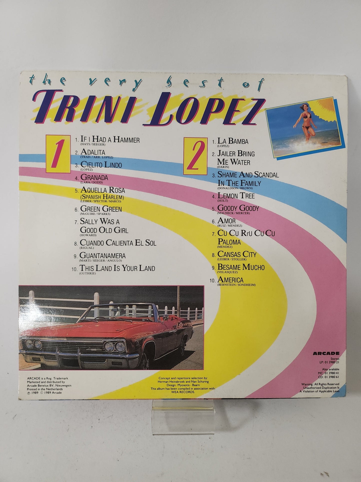 Very Best of Trini Lopez LP Vinyl - Lp Vinyl
