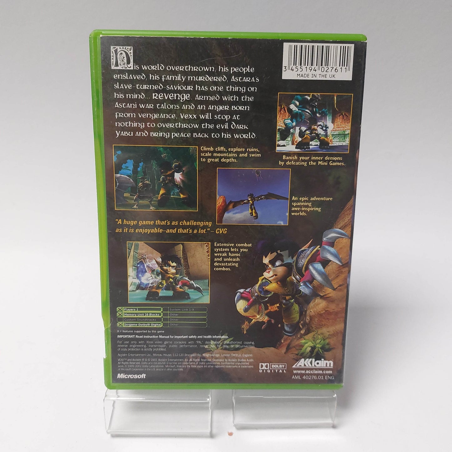 Vexx Xbox Original - Feniks Gameshop