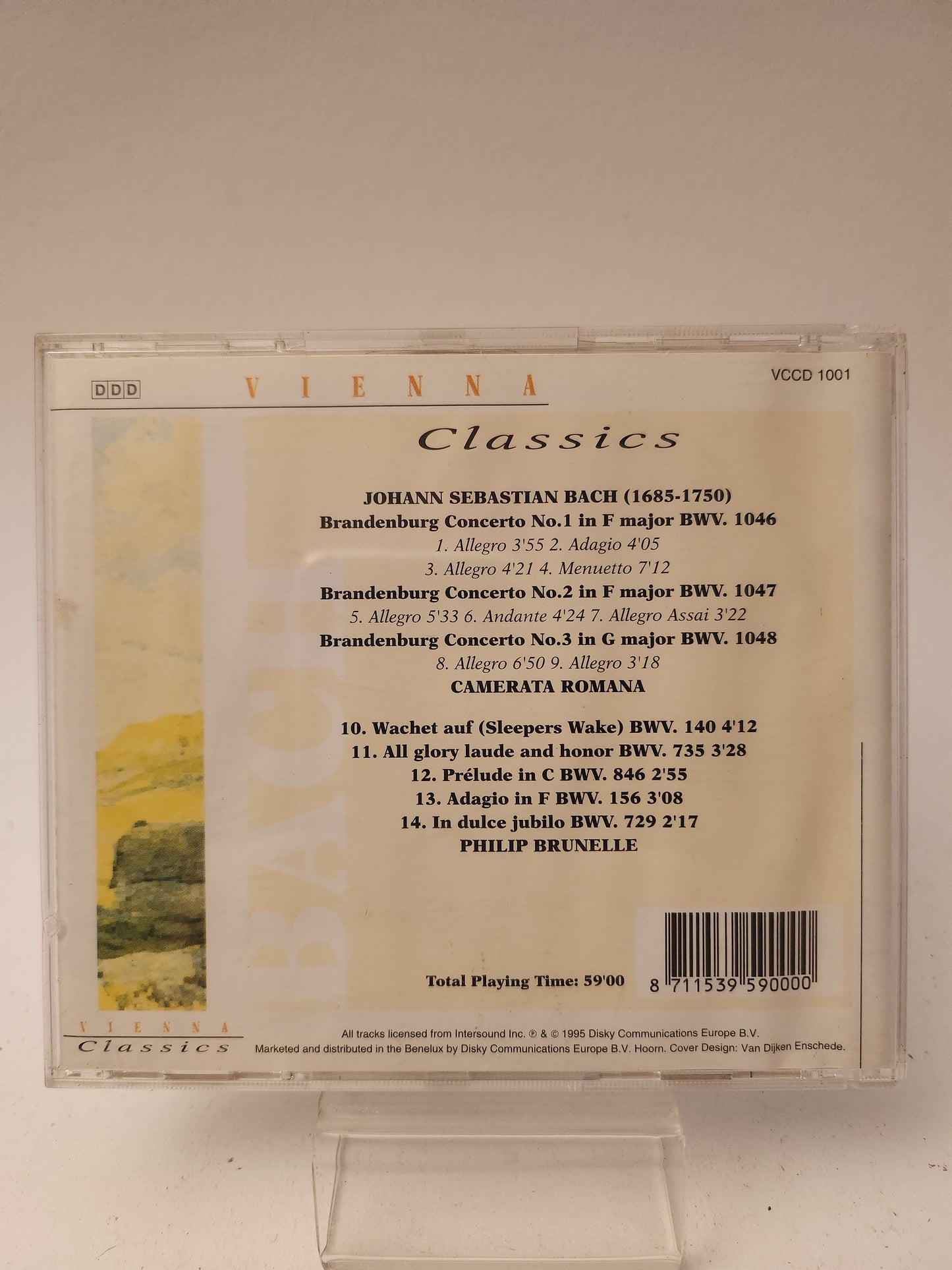 Vienna Classics: Bach Brandenburg Concertos CD - Cd