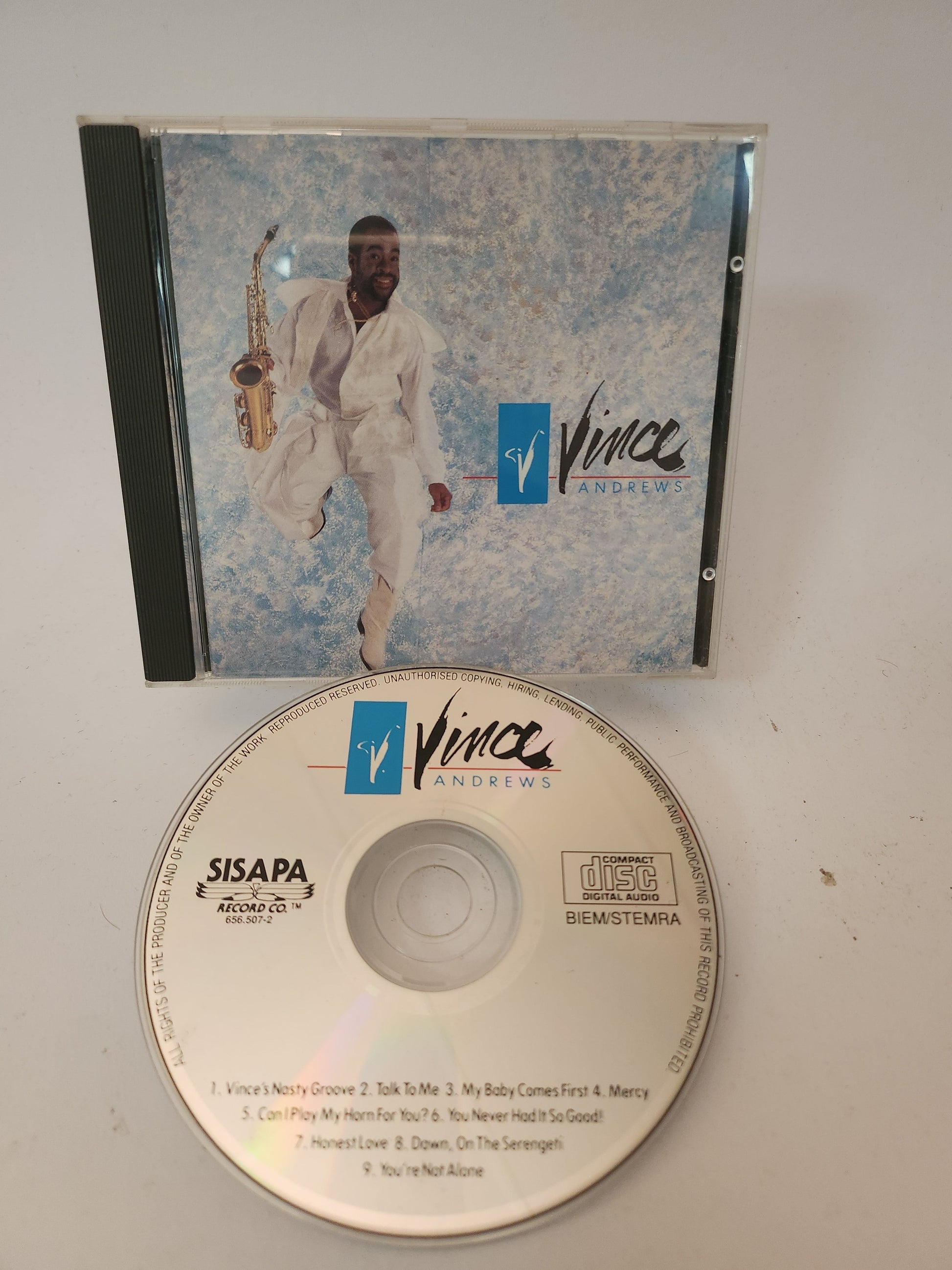 Vincent Andrews CD - Cd