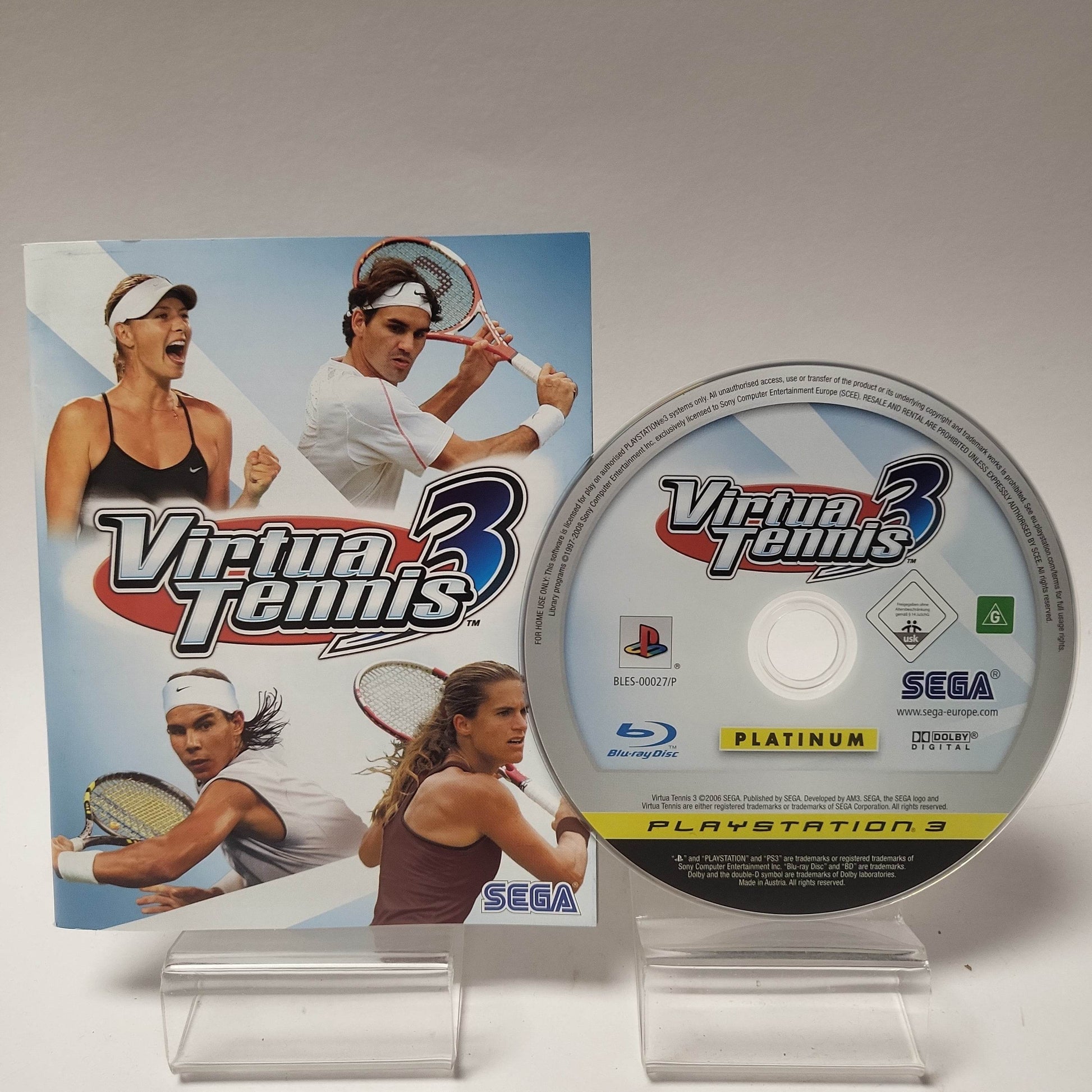 Virtua Tennis 3 Platinum Edition Playstation 3 - Feniks Gameshop