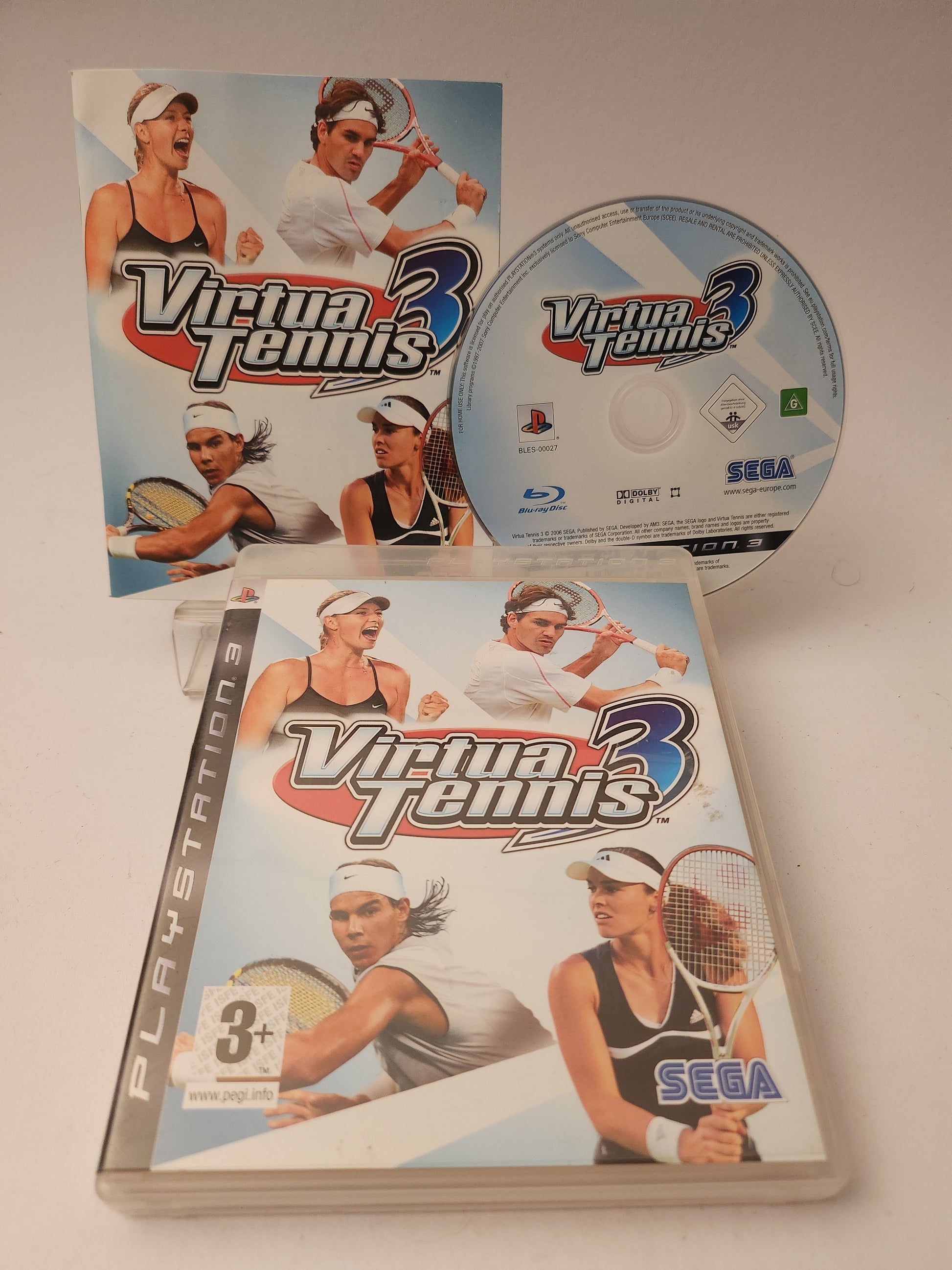 Virtua Tennis 3 Playstation 3 - playstation 3 Games