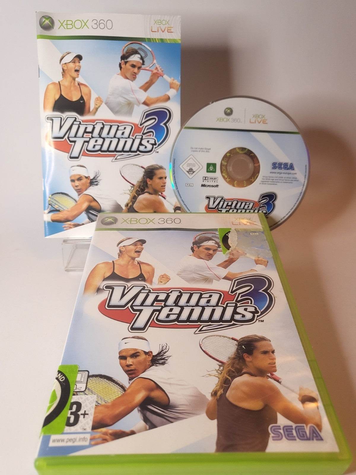 Virtua Tennis 3 Xbox 360 - Feniks Gameshop