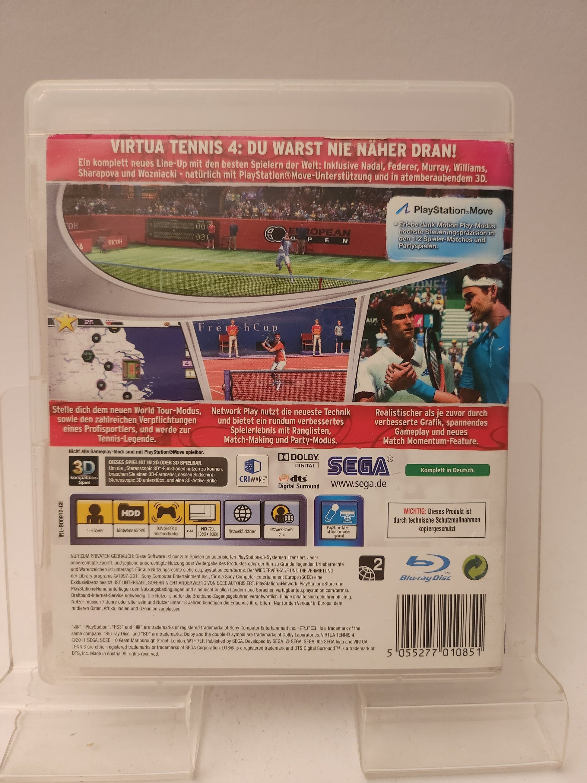 Virtua Tennis 4 Playstation 3 - playstation 3 Games
