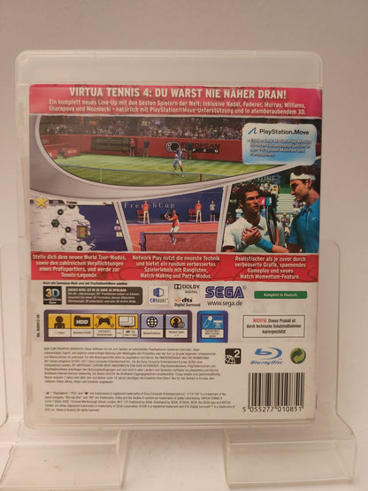 Virtua Tennis 4 Playstation 3 - playstation 3 Games