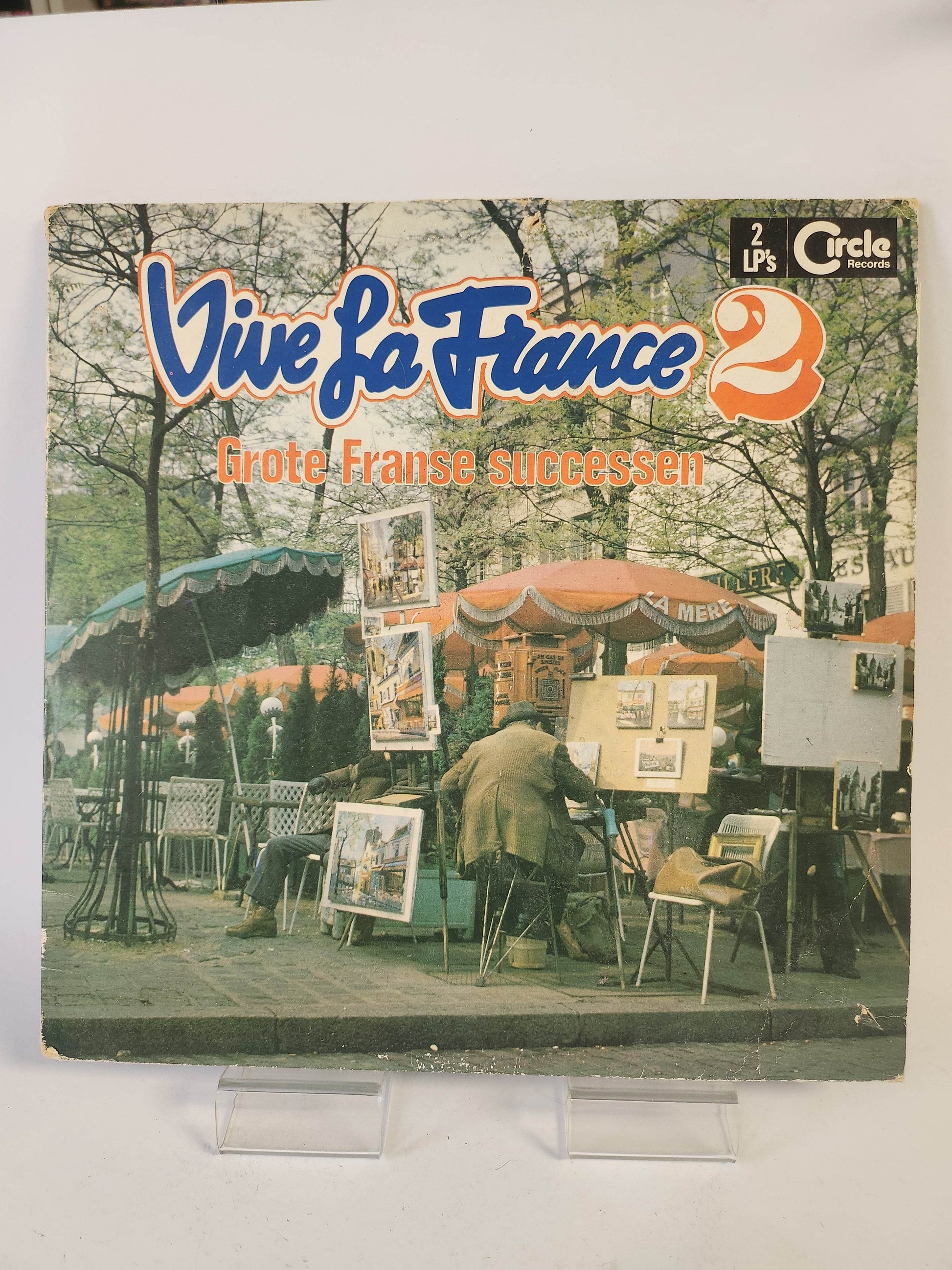 Vive La France 2: Grote Franse Successen 2LP Vinyl - Feniks Gameshop