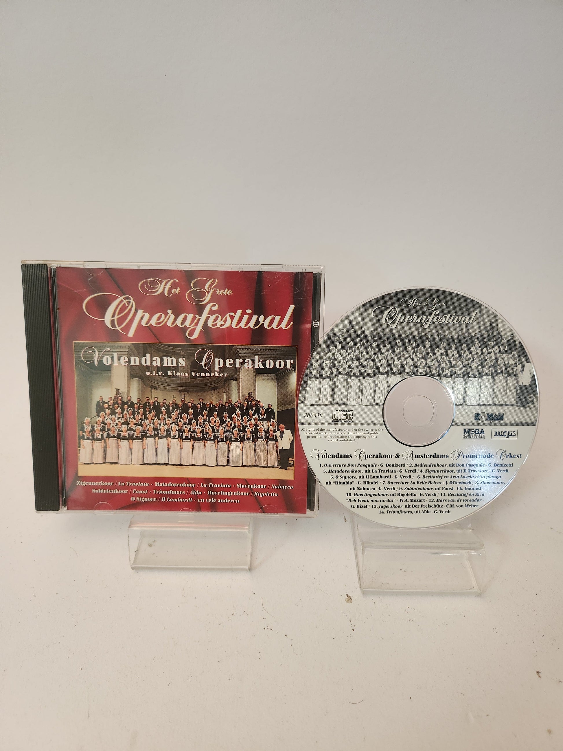 Volendams Operakoor: het Grote Operafestival CD - Cd
