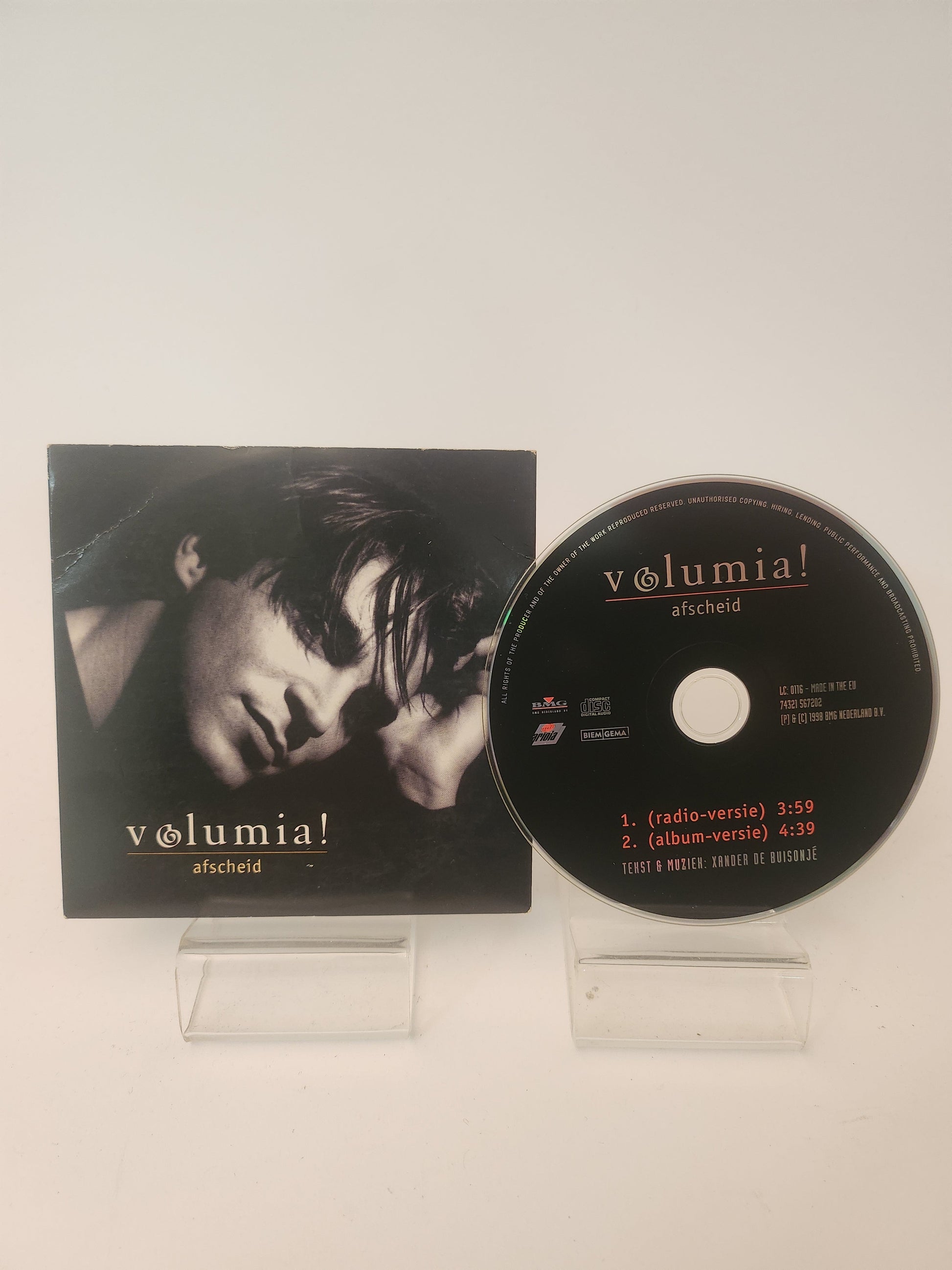 Volumia: Afscheid CD Single - CD Single