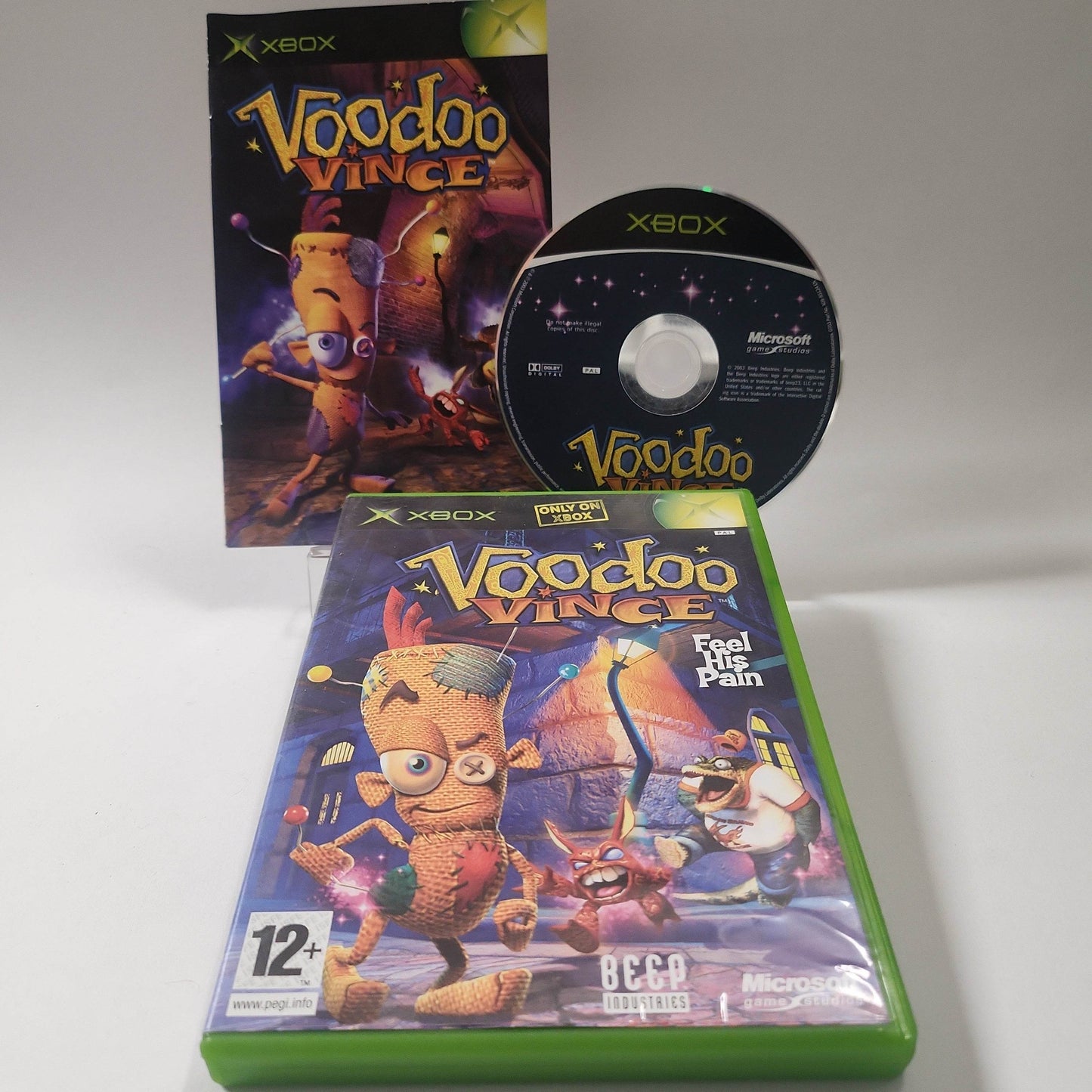 Voodoo Vince Feel His Pain Xbox Original - Feniks Gameshop