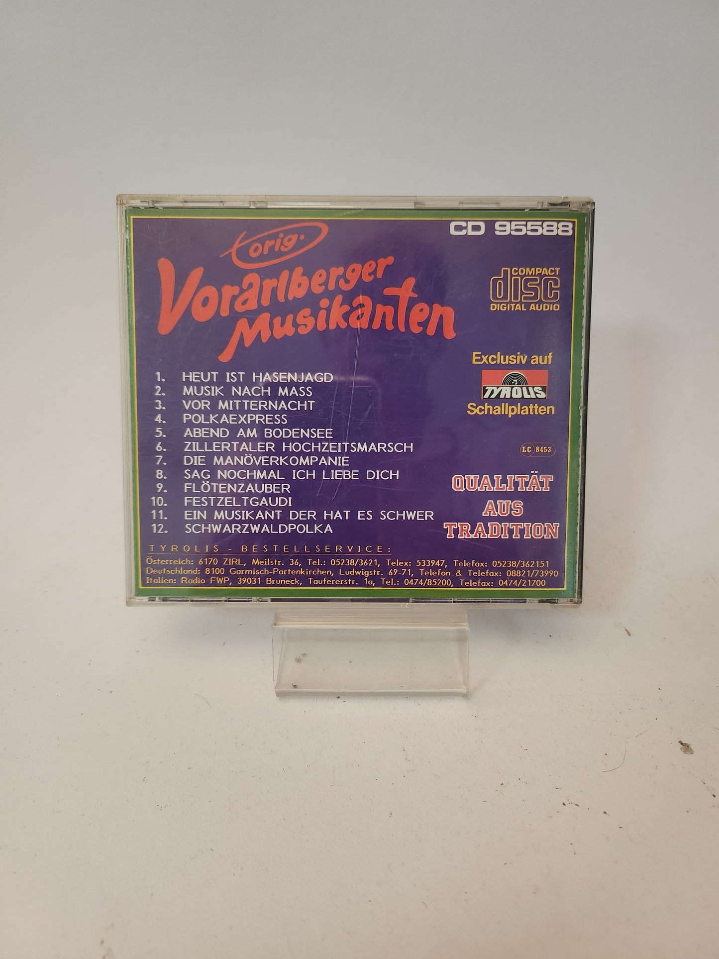 Vorarlberger Musikanten: Heut ist Hasenjagd CD - Cd