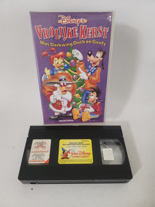 Vrolijke Kerst met Darkwing Duck en Goofy VHS Kids - VHS Kids