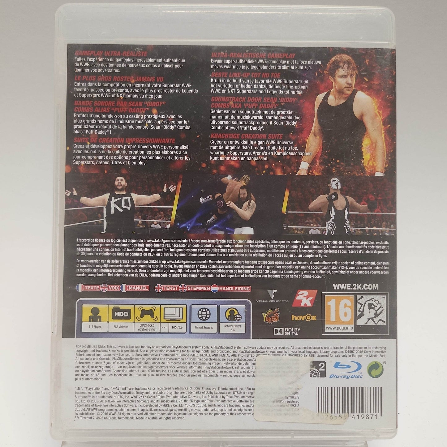 W 2K 17 Playstation 3 - Feniks Gameshop