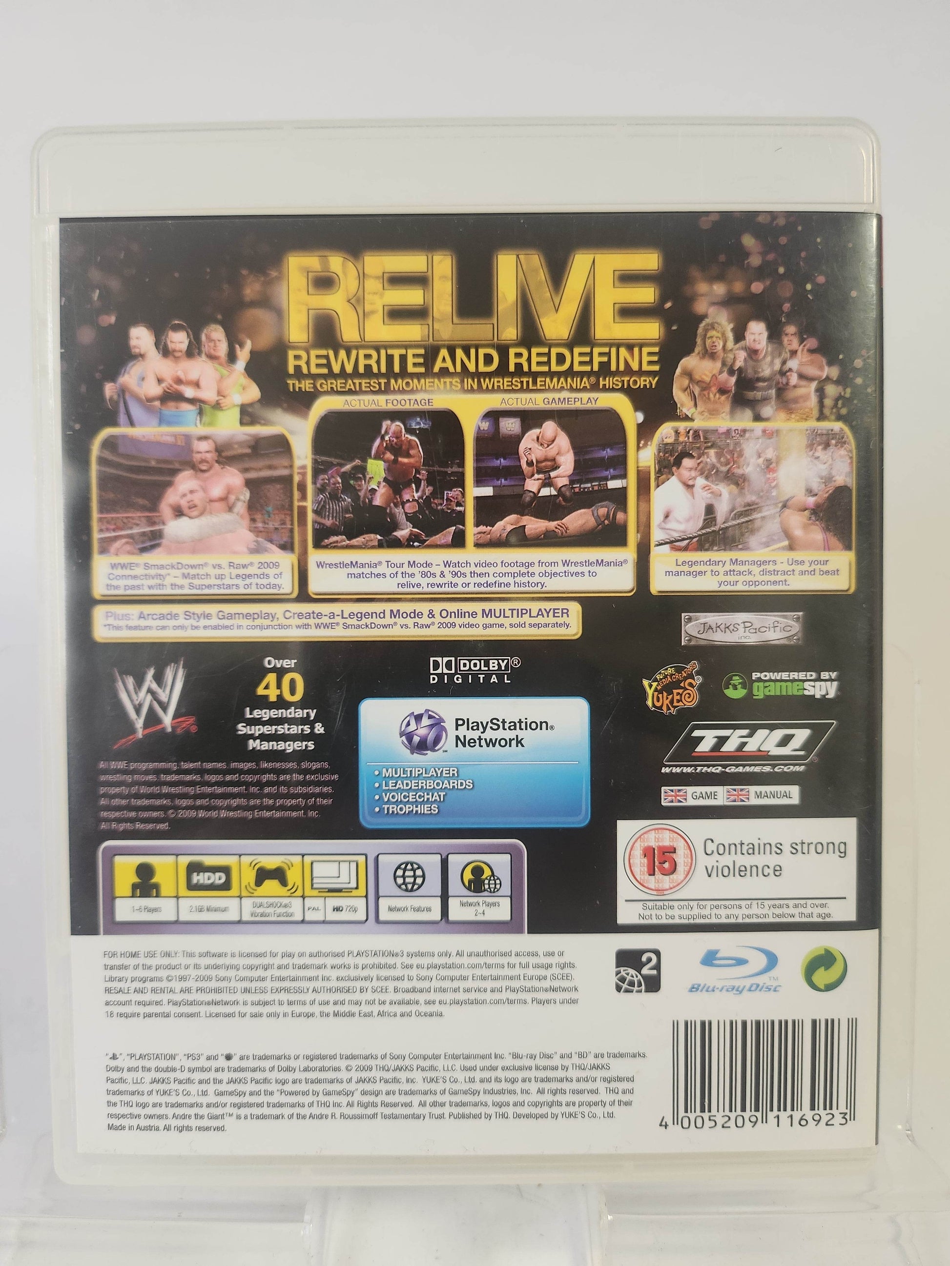 W Legends of Wrestle Mania Playstation 3 - Feniks Gameshop