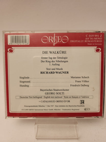 Wagner: Die Walkure CD - Cd
