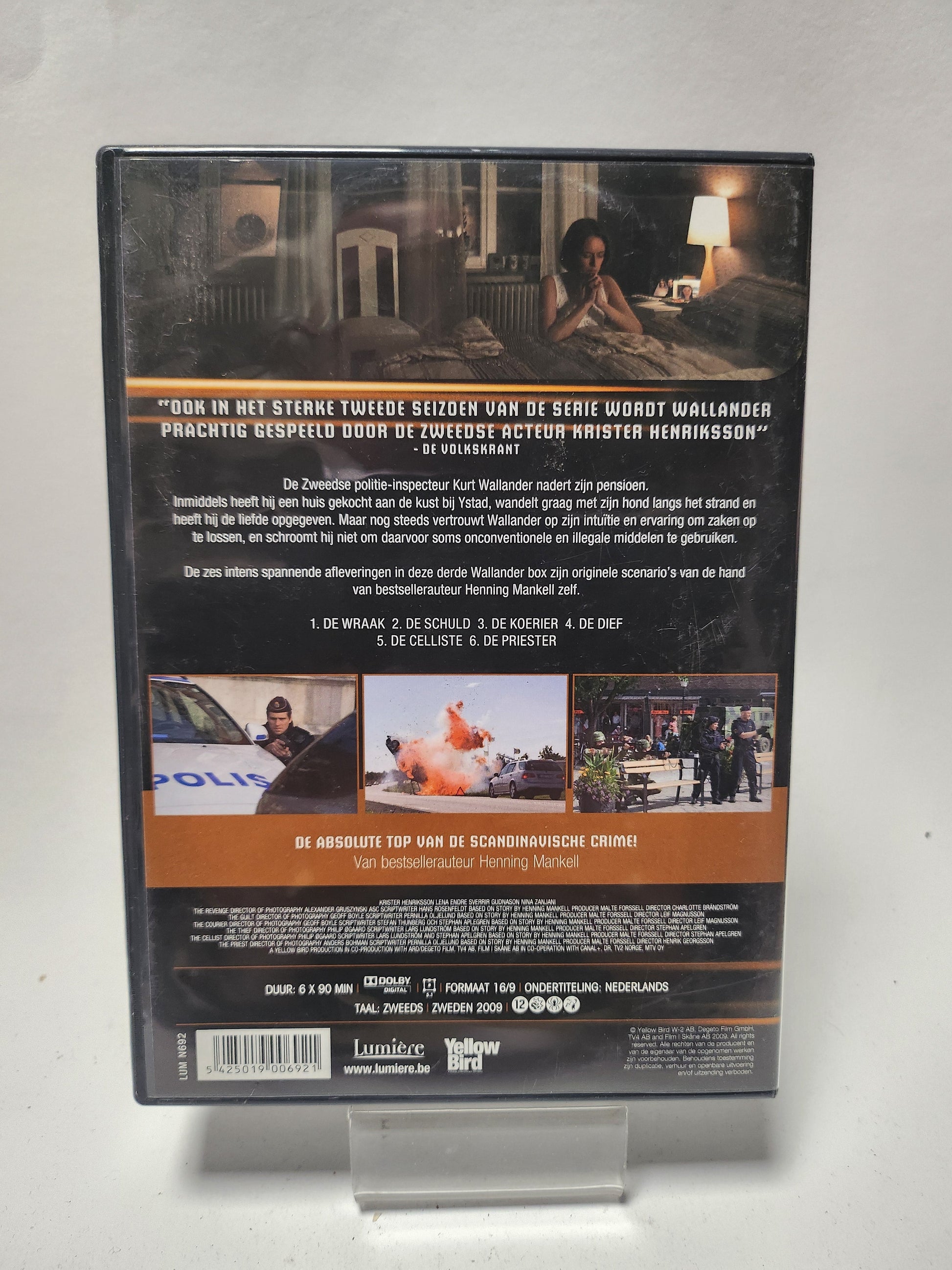 Wallander Volume 3 Dvd Box - Dvd Volwassenen