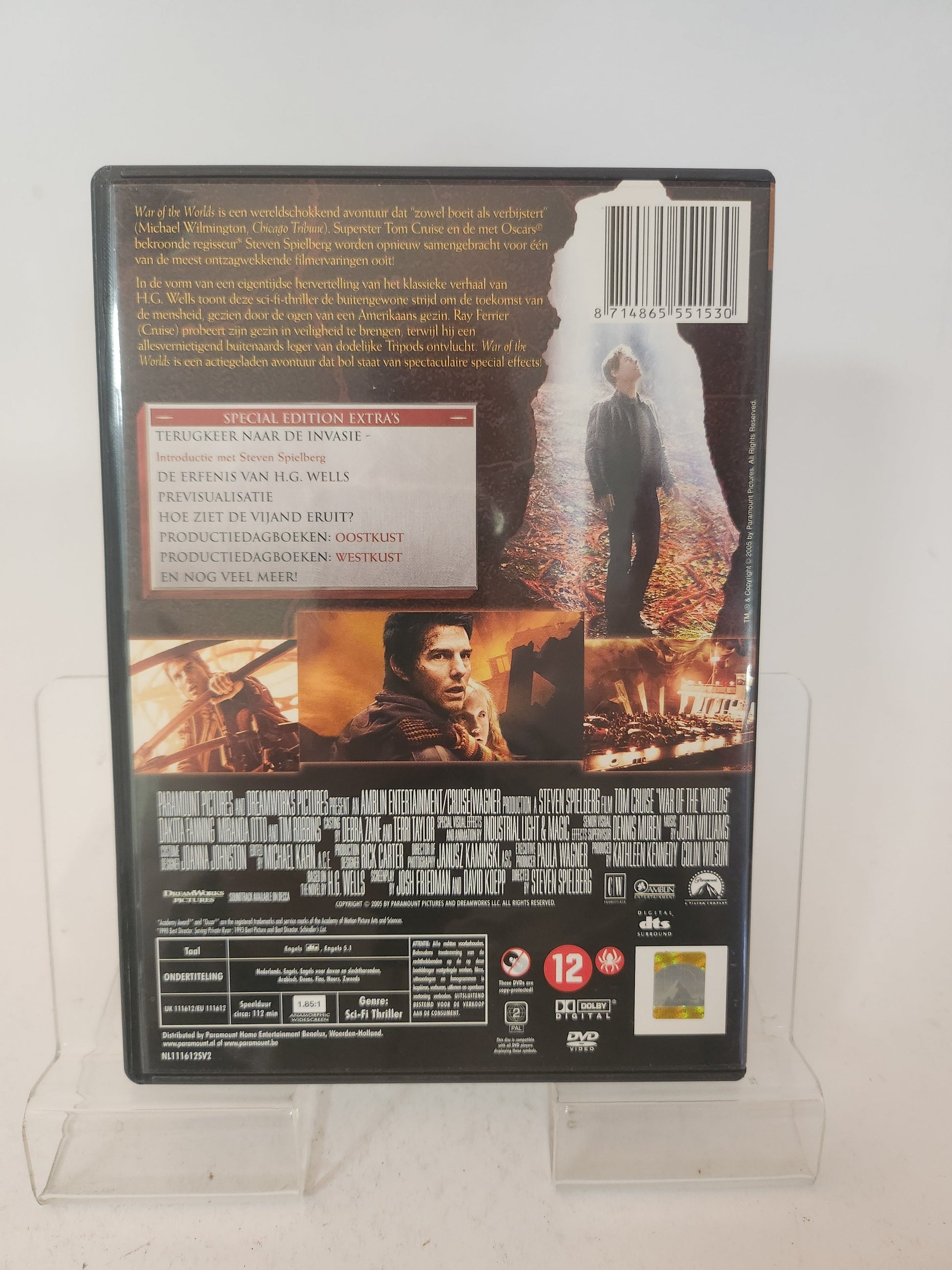 War of the Worlds 2 Disc Special Edition Dvd - Dvd Volwassenen