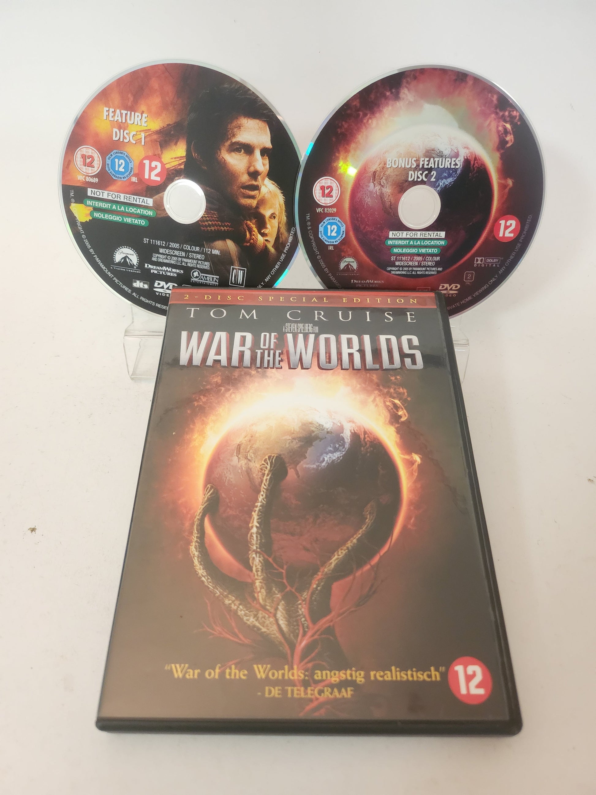 War of the Worlds 2 Disc Special Edition Dvd - Dvd Volwassenen