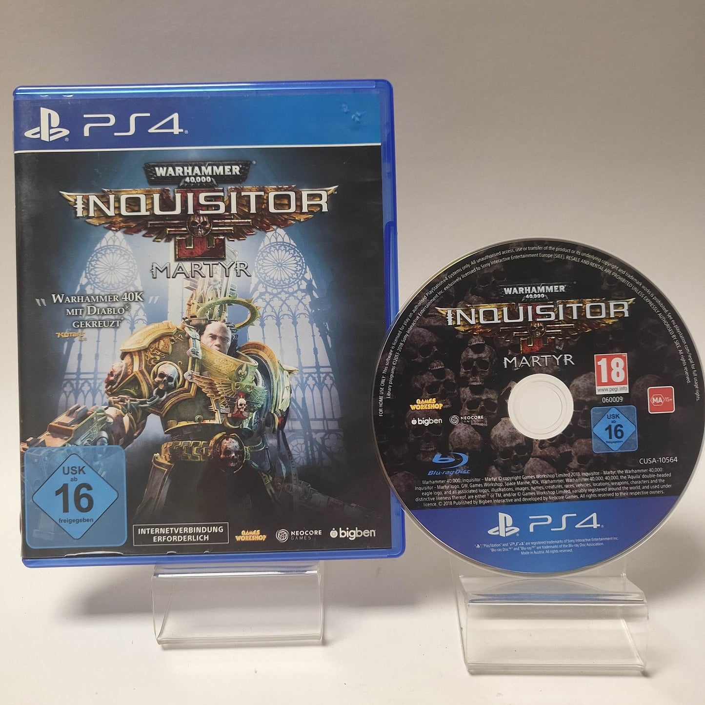 Warhammer 40000 Inquisitor Martyr (No Book) Playstation 4 - Feniks Gameshop